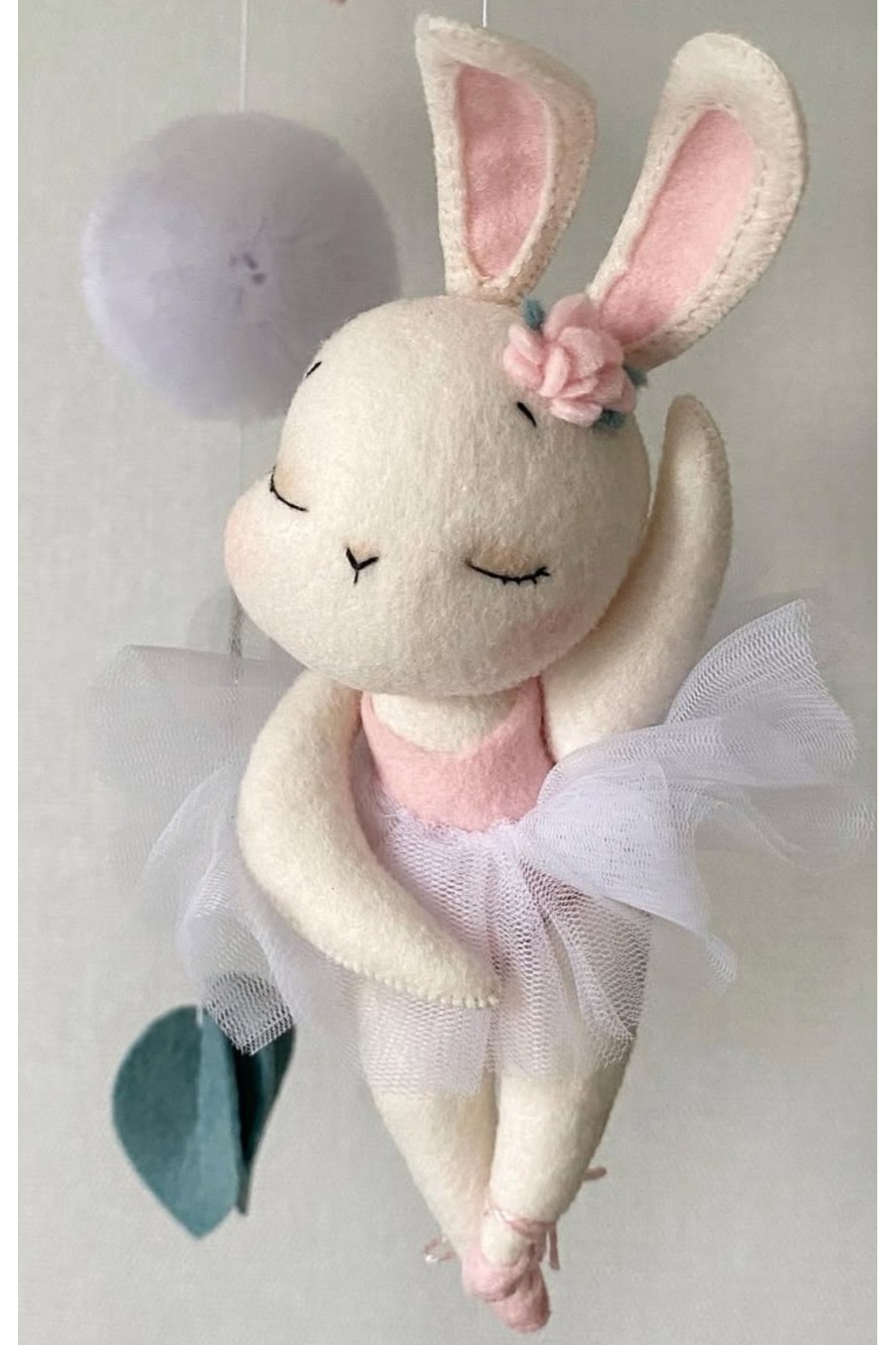 Duygunun Keçe Tasarımı Bebek beşik dönencesi fotoğrafı 3 (önizleme)