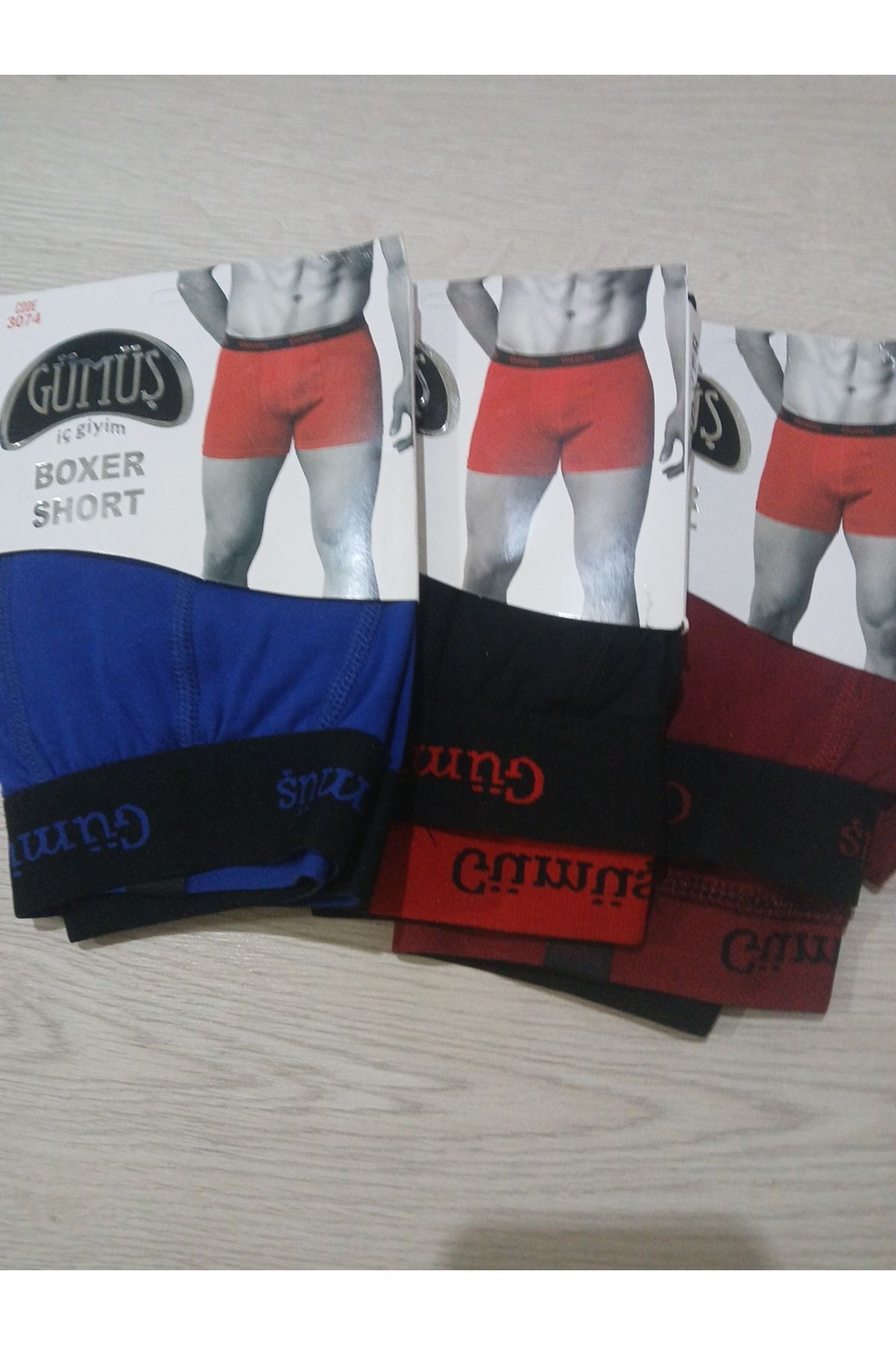 YÜNALAN Erkek sport boxer külot