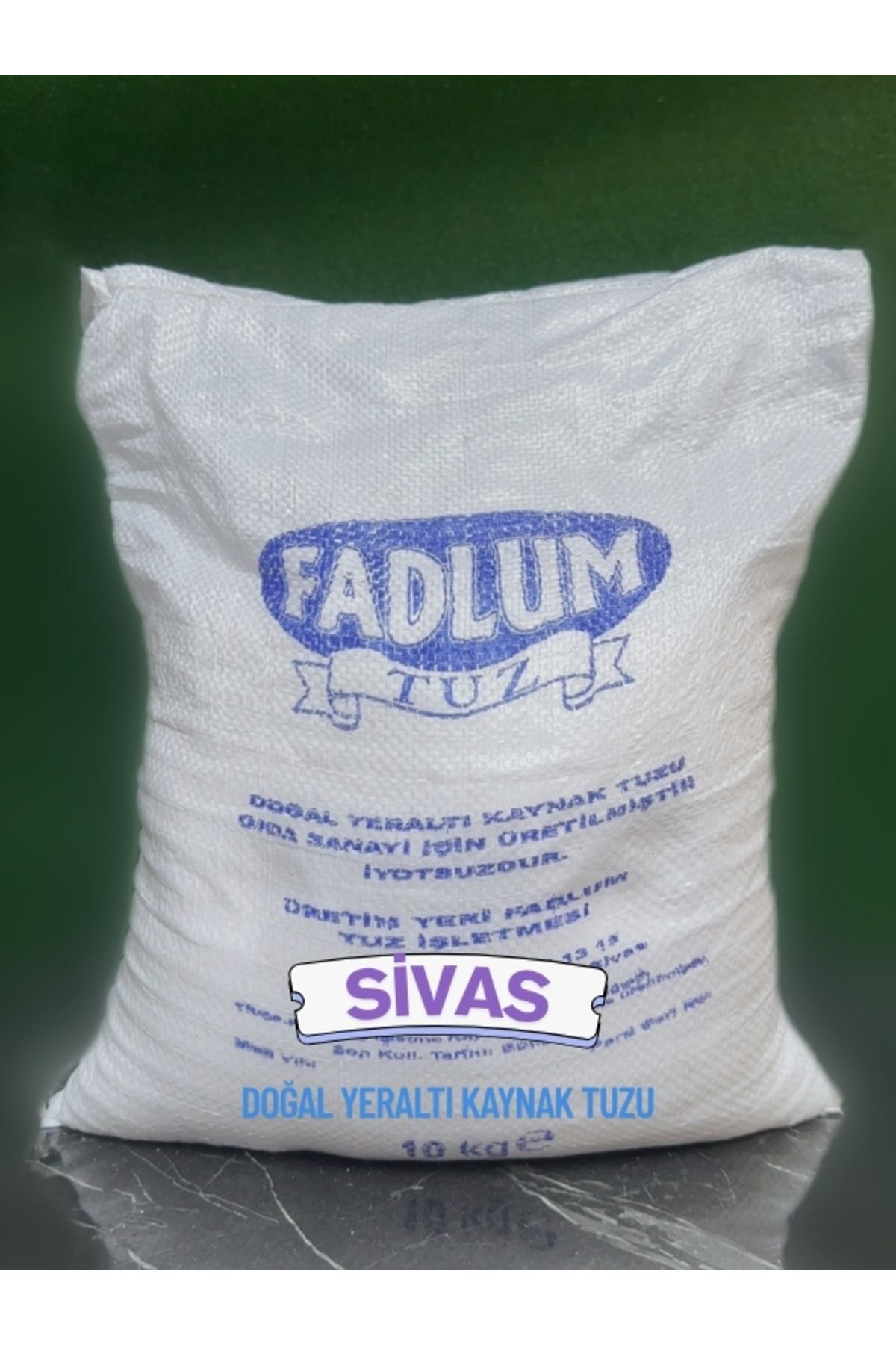 HEPSİ ANADOLU Sivas Fadlum Tuz 10 kg.