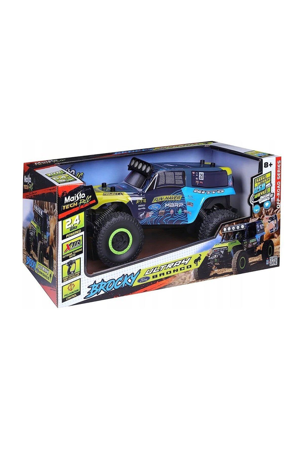NECO TOYS MAY 81605 Kumandalı Ford Bronco Off Road Brocky -Necotoys