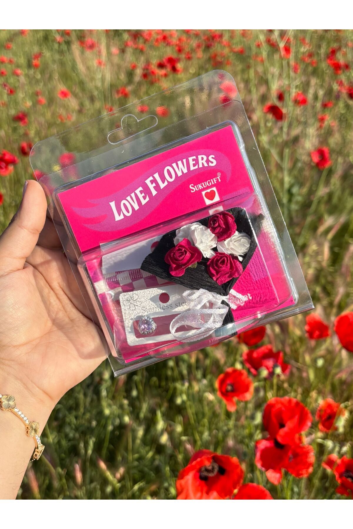 Sukugift Love Flowers Sukugift Hot Tarz Bouqet Aşk Buketi Hediye Wheels Sevgili Özel Gün Hediyesi Koleksiyon
