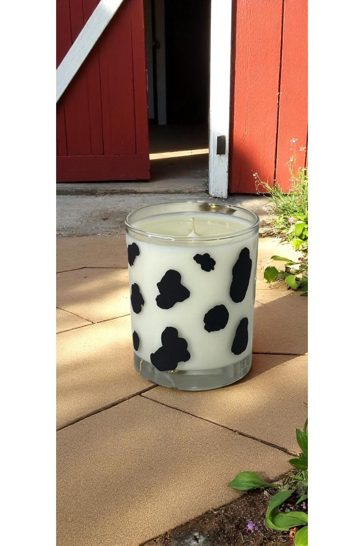 Handmade Milk Candle