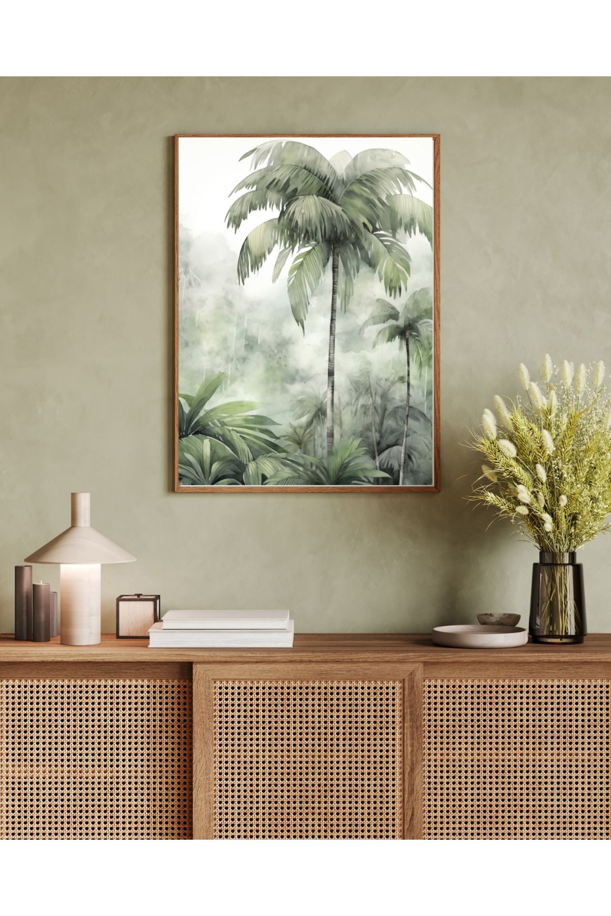 woodhomeworks tek parça salon ofis dekor tablo