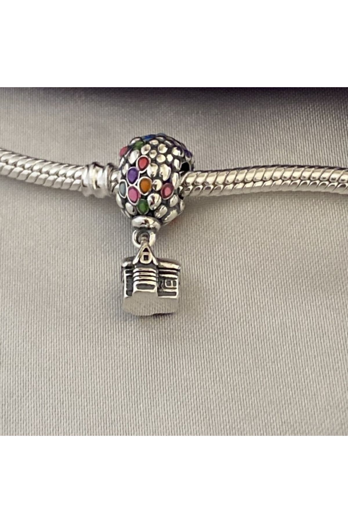 Violet Takı Disney Up-Ev ve Balonlar Charm