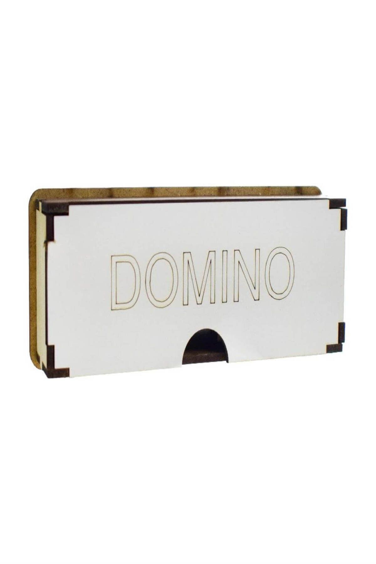 abnturk 28 Parça Ahşap Domino Oyunu Takımı