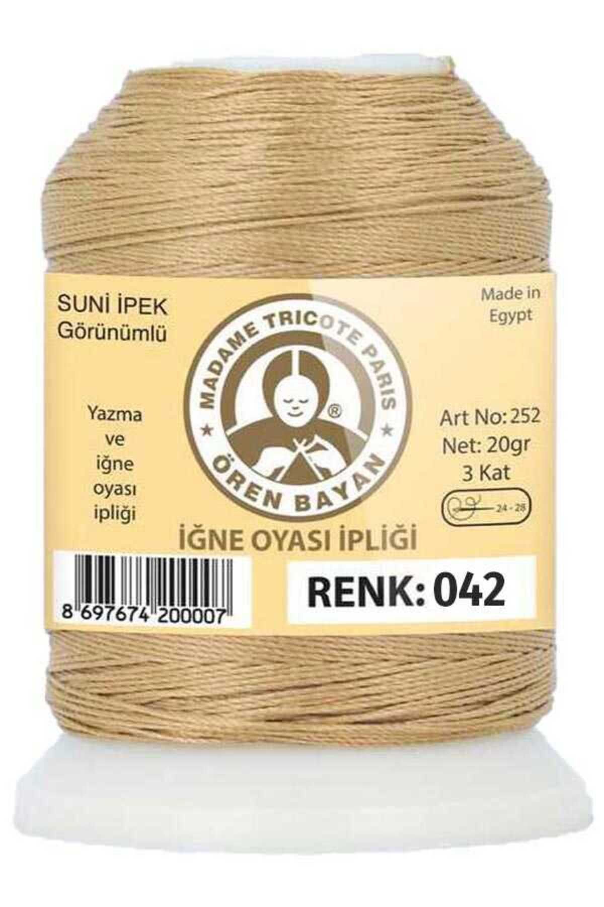 Müjde Tuhafiye Ören İğne Oyası İpliği 20 gr No:42