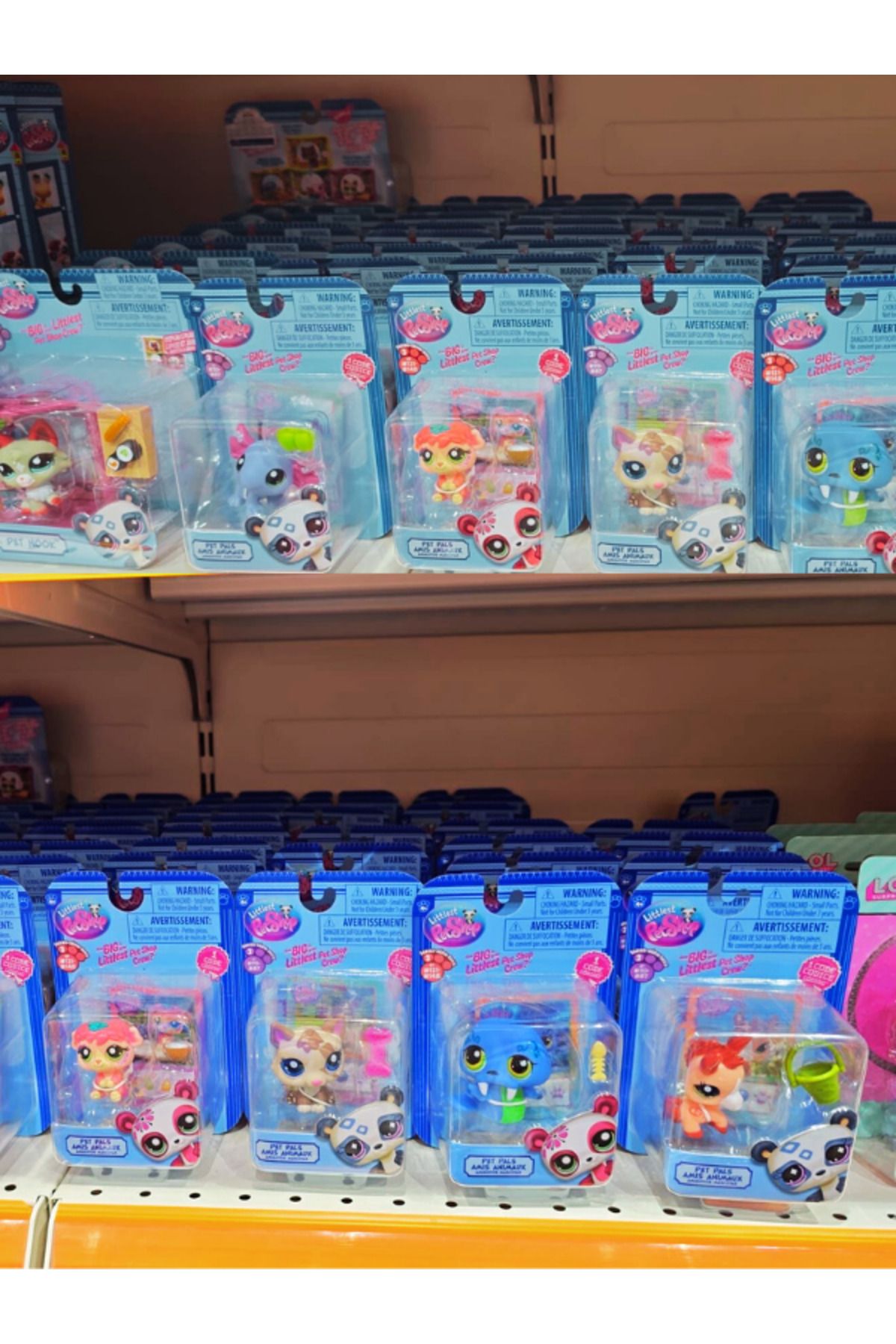 Muhcu Home 1000522 Littlest Pet Shop Minişler Tekli Paket S2-7 (3 ADET ) - Karışık SET )