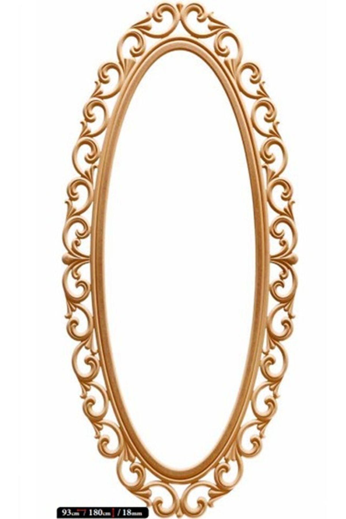 lilyum 160 LIK LİLYUM OVAL AYNA ÇERÇEVESİ