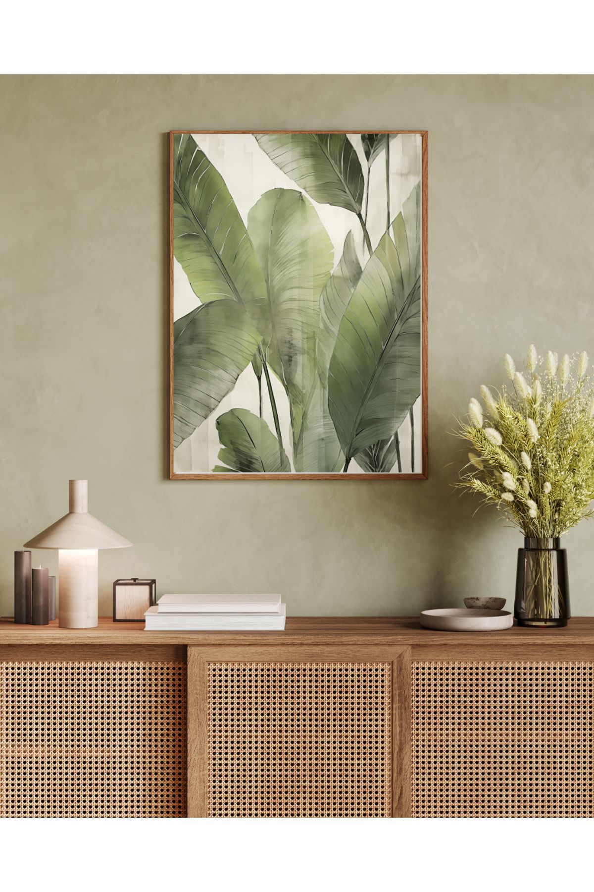 woodhomeworks tek parça salon ofis dekor tablo