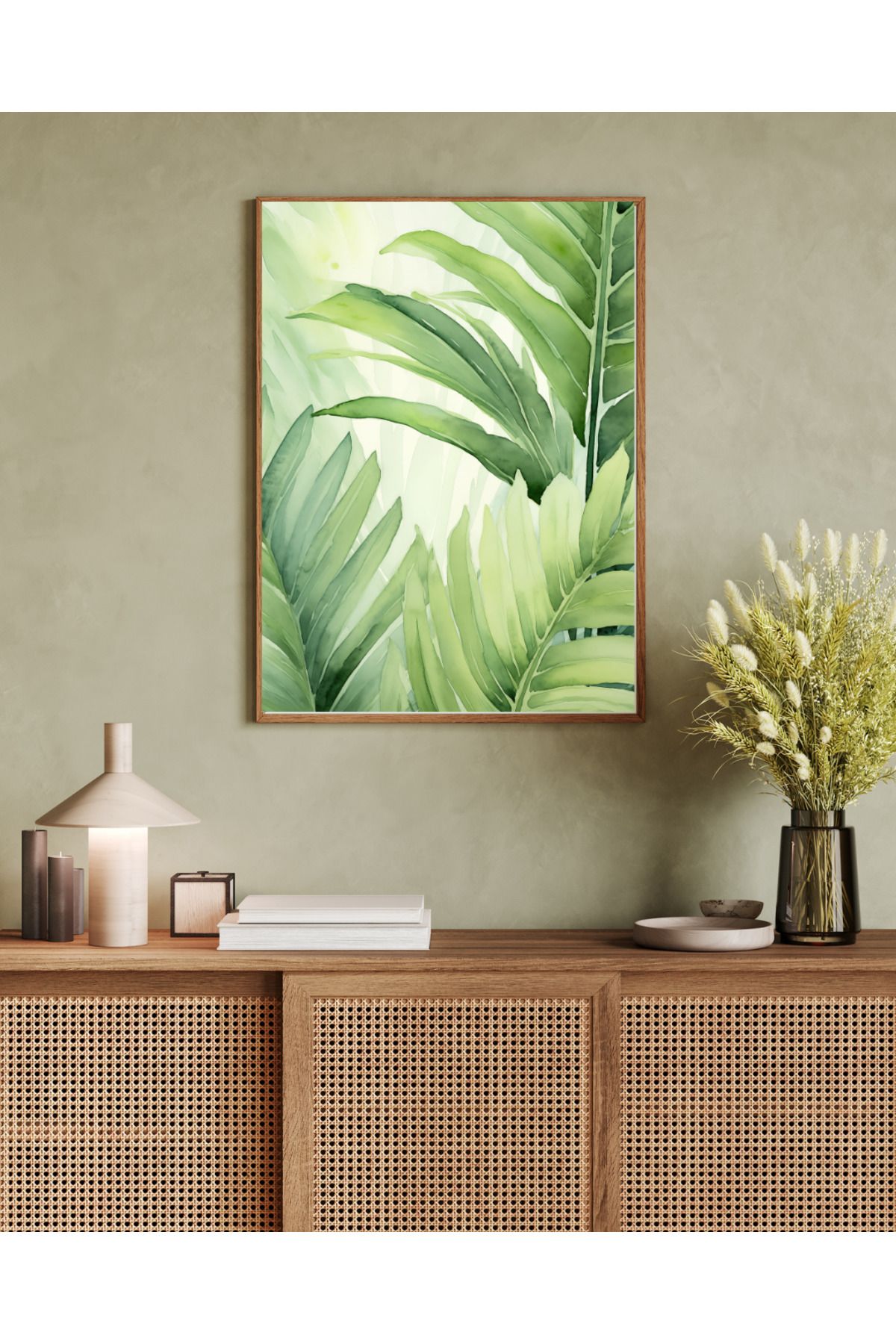 woodhomeworks tek parça salon ofis dekor tablo