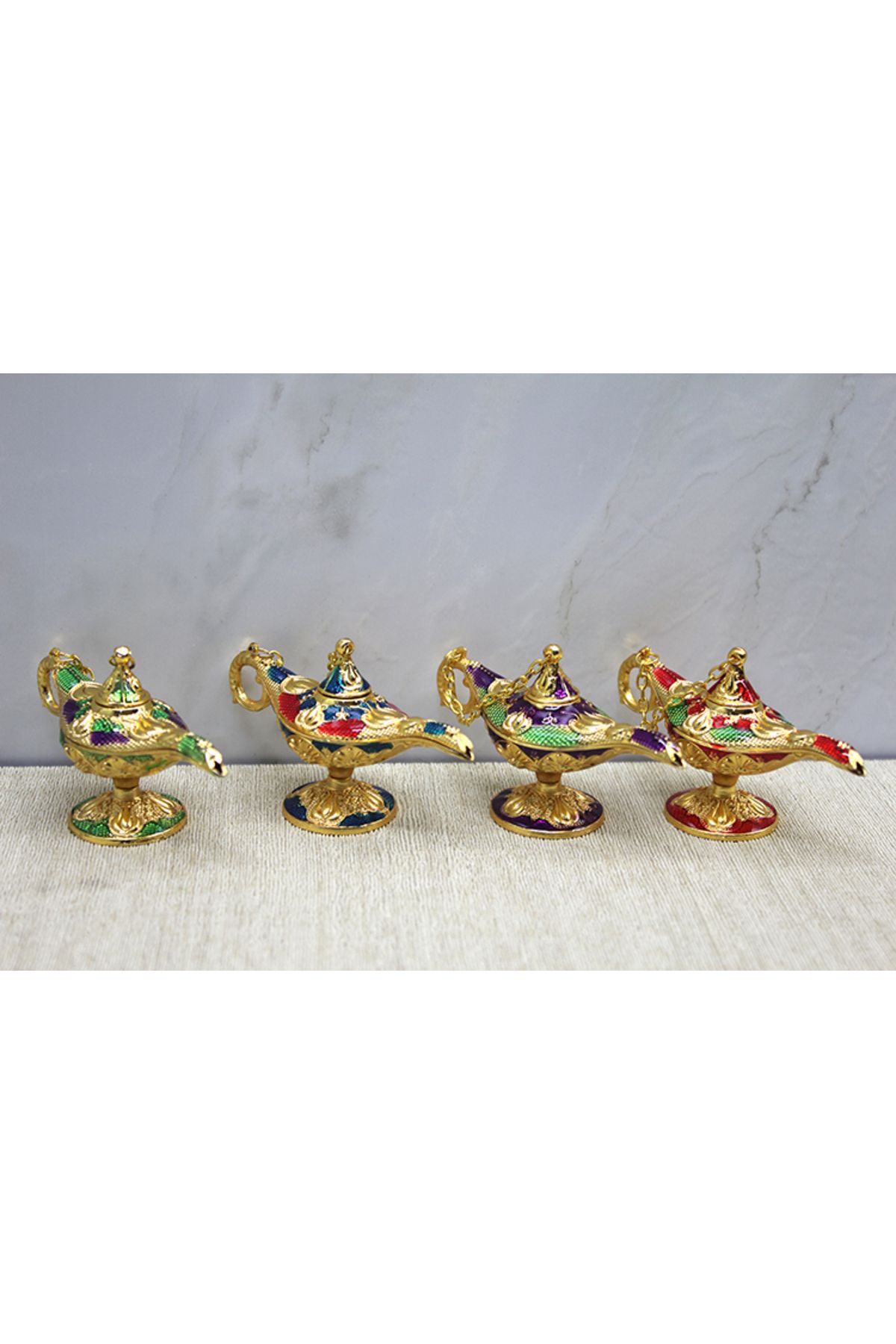 Linarx Mineli Metal Alaaddin Lambası Model 1
