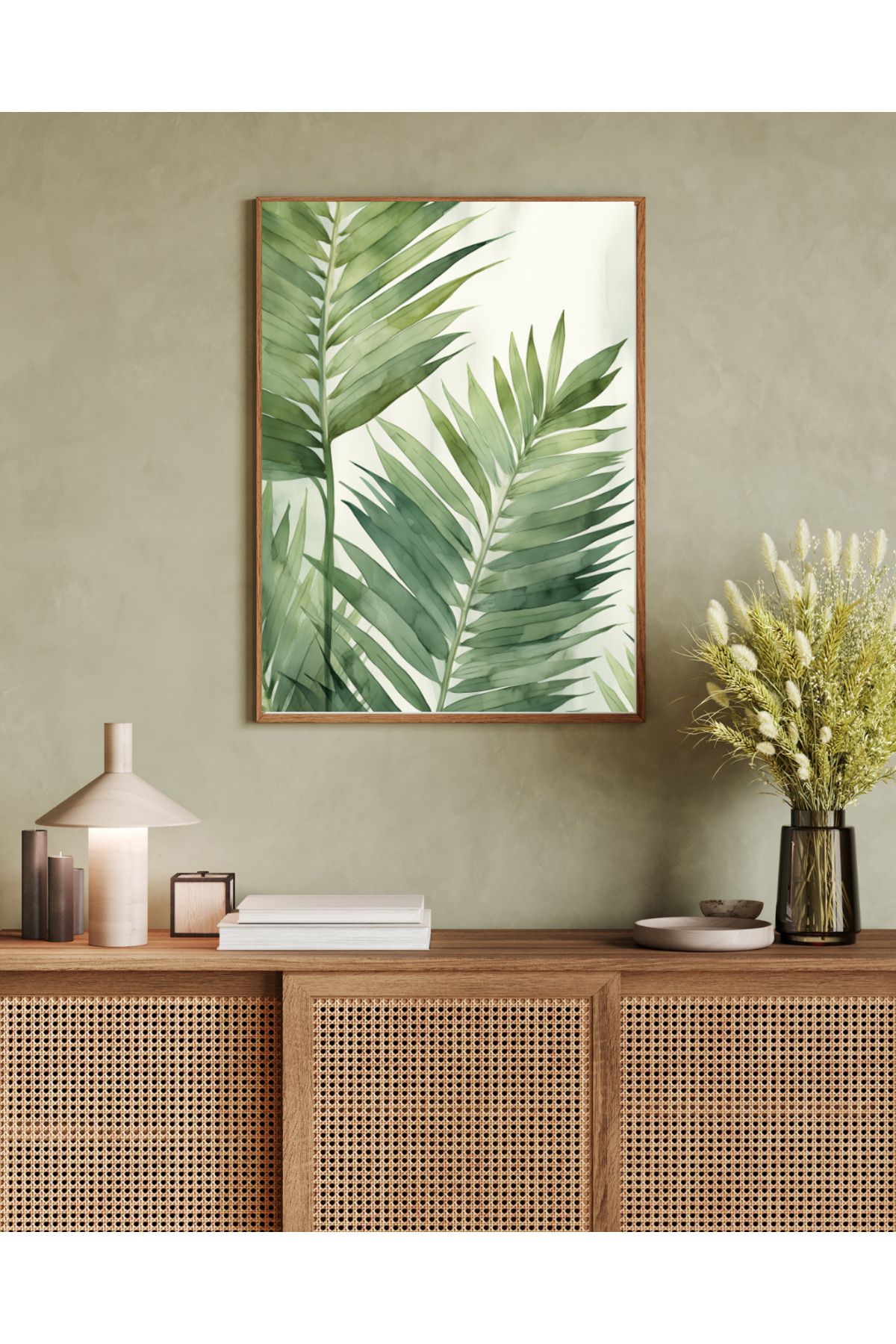 woodhomeworks tek parça salon ofis dekor tablo