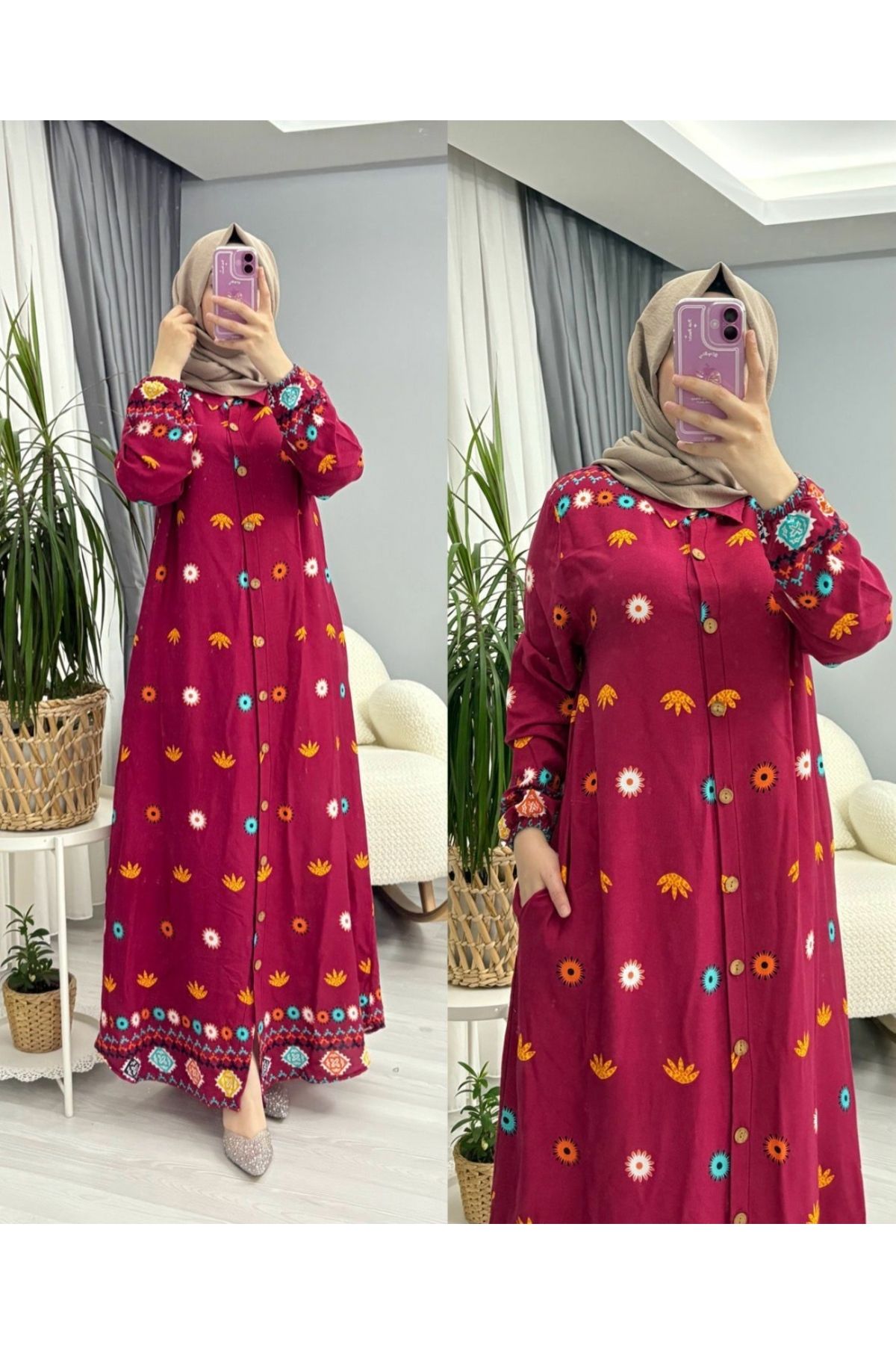 MODA Tesettür Gömlek Elbise