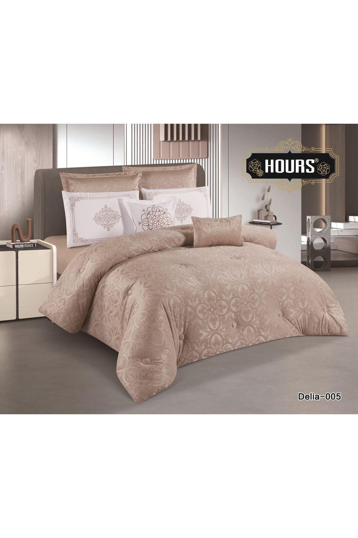 Generic-8-piece double bed sheet with luxurious design and high quality 4