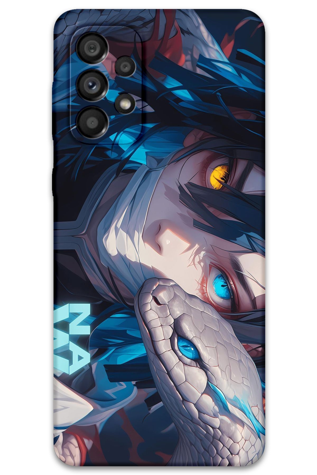 Gramaphone Galaxy A33 Uyumlu Anime Desenli Telefon Kılıfı + Ekran Koruyucu - 5748