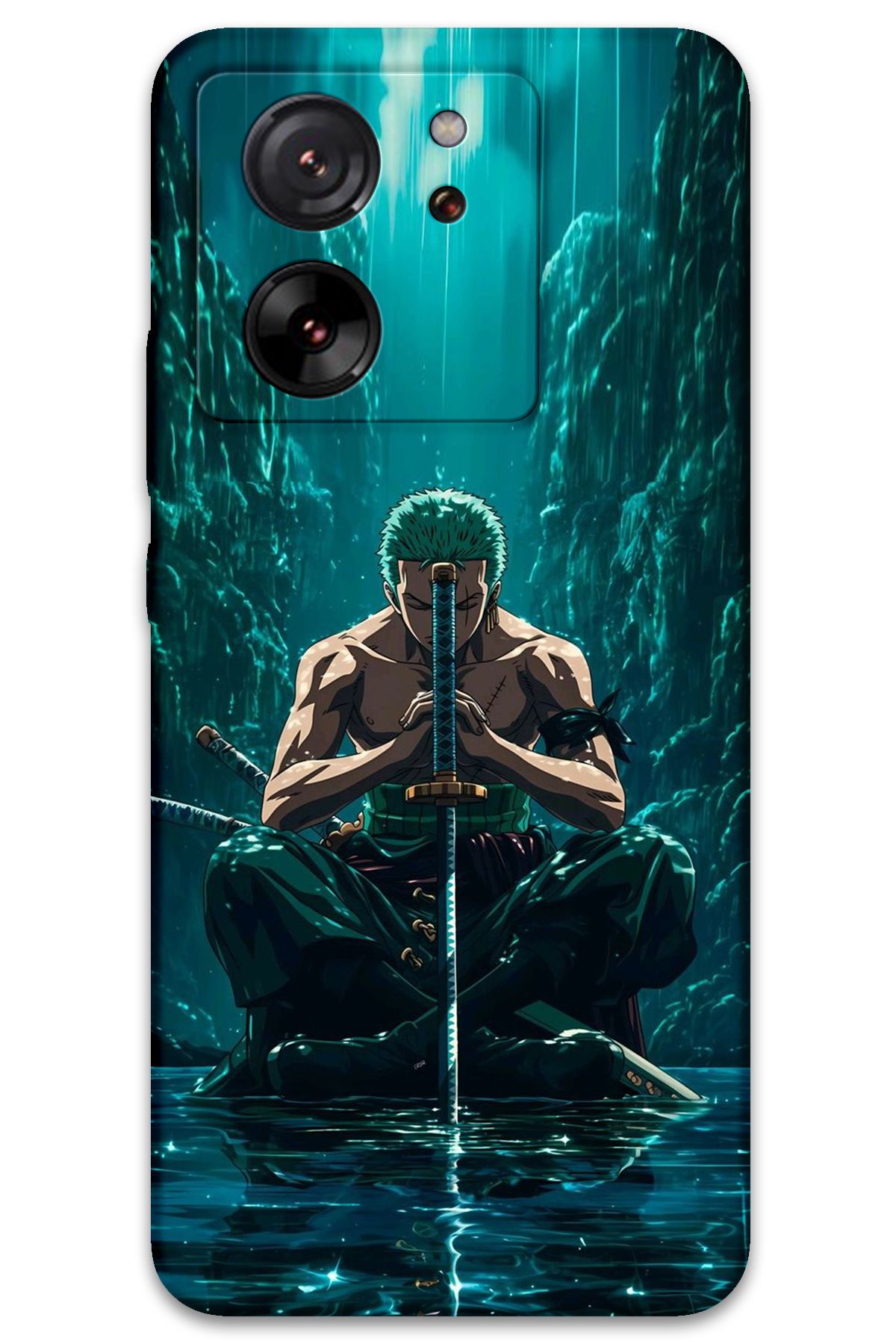 Gramaphone Xiaomi Mi 13T Uyumlu Anime Desenli Telefon Kılıfı + Ekran Koruyucu - 5757