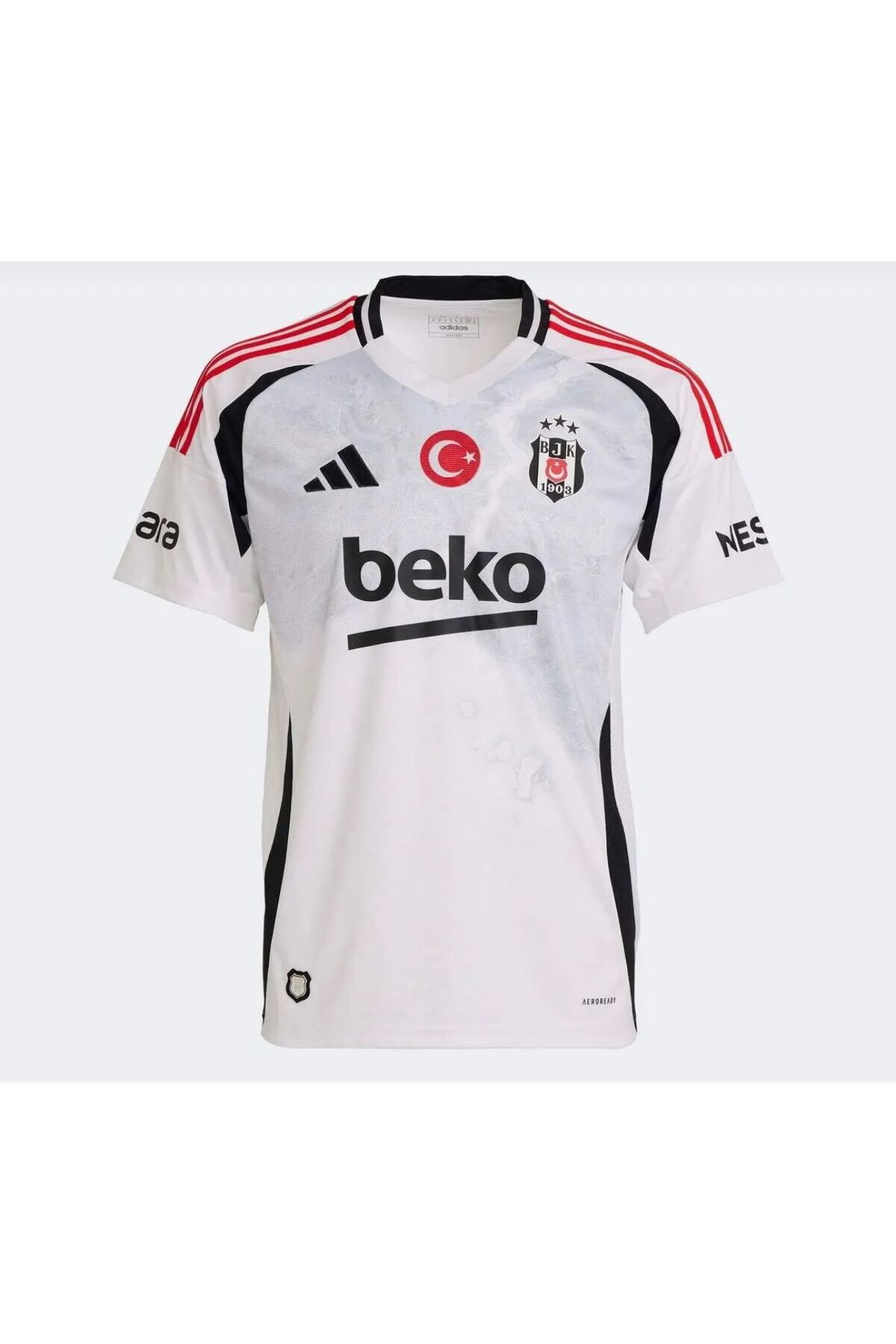 candy cup BÊŞÎKTÂŞ-İSİMSİZ NEW SEZON 25/26 GRİ RENK HARİTA DESENLİ FUTBOL FORMASI VS SPOR ATLET