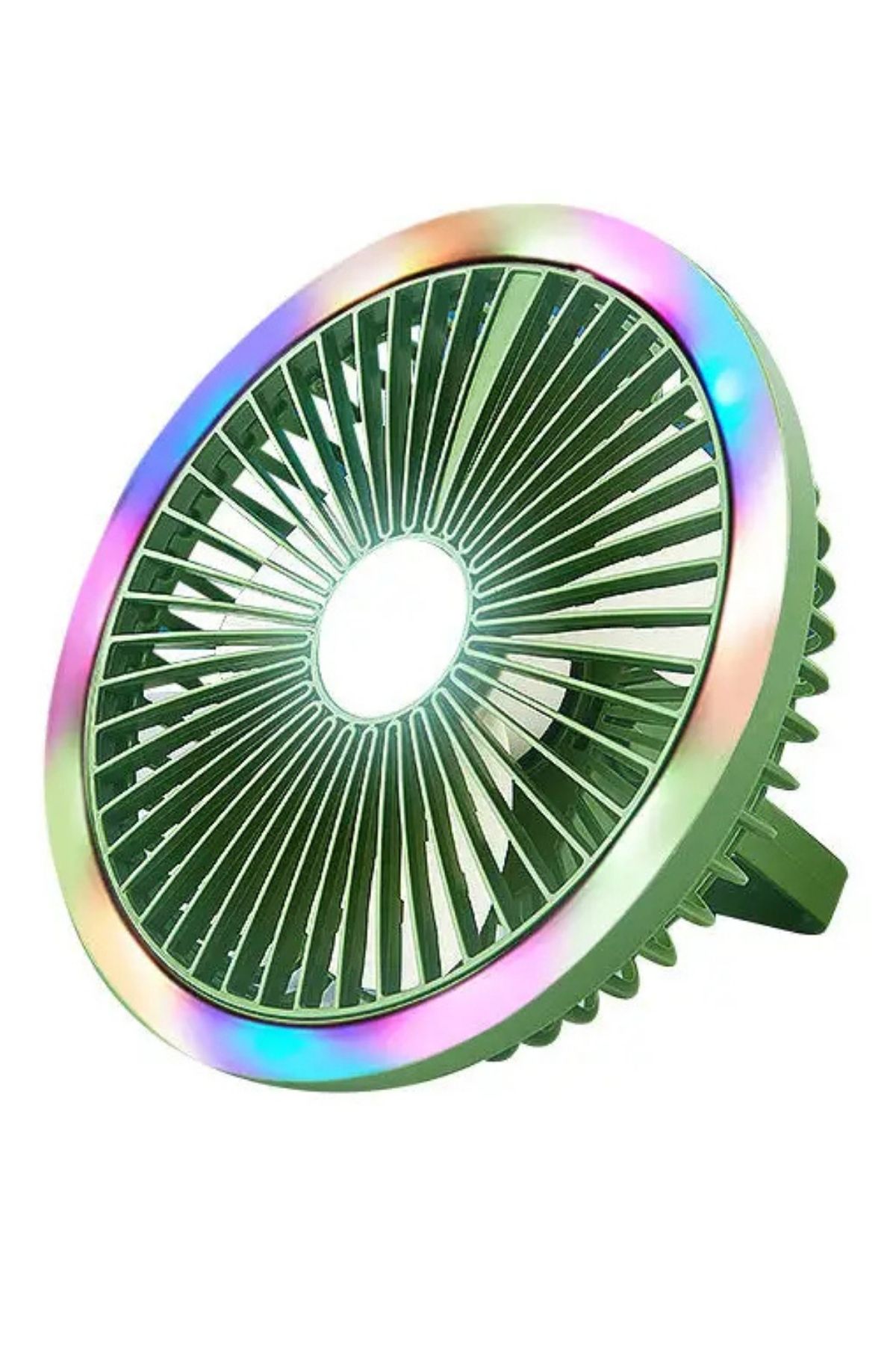 Apricot F25 Led Aydınlatmalı Şarjlı 3 Kademeli Taşınabilir Masaüstü Usb Fan