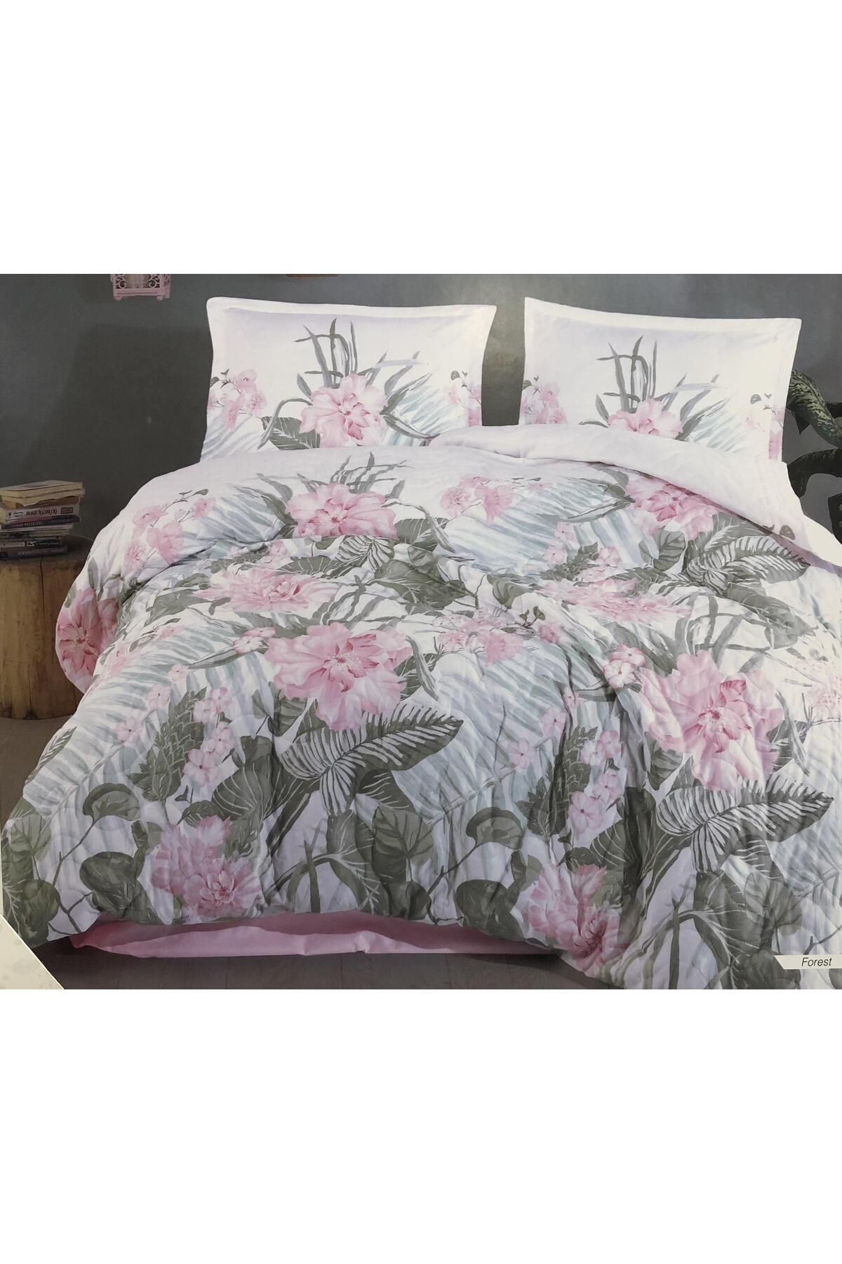Clasy %100 Pamuk Ranforce Çift Kişilik Dört Mevsim Seti