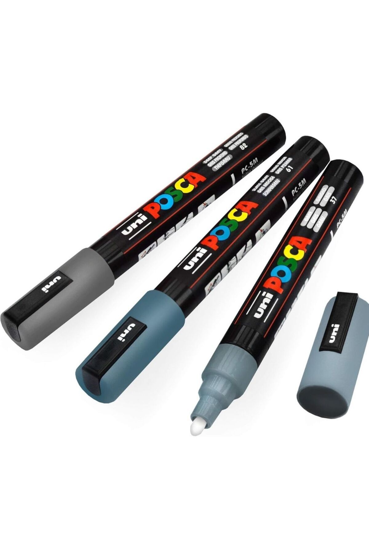 Uni Posca Posca Akrilik Marker Gri