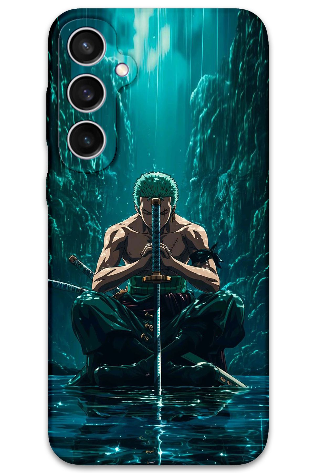 Gramaphone Galaxy S23 Uyumlu Anime Desenli Telefon Kılıfı + Ekran Koruyucu - 5757