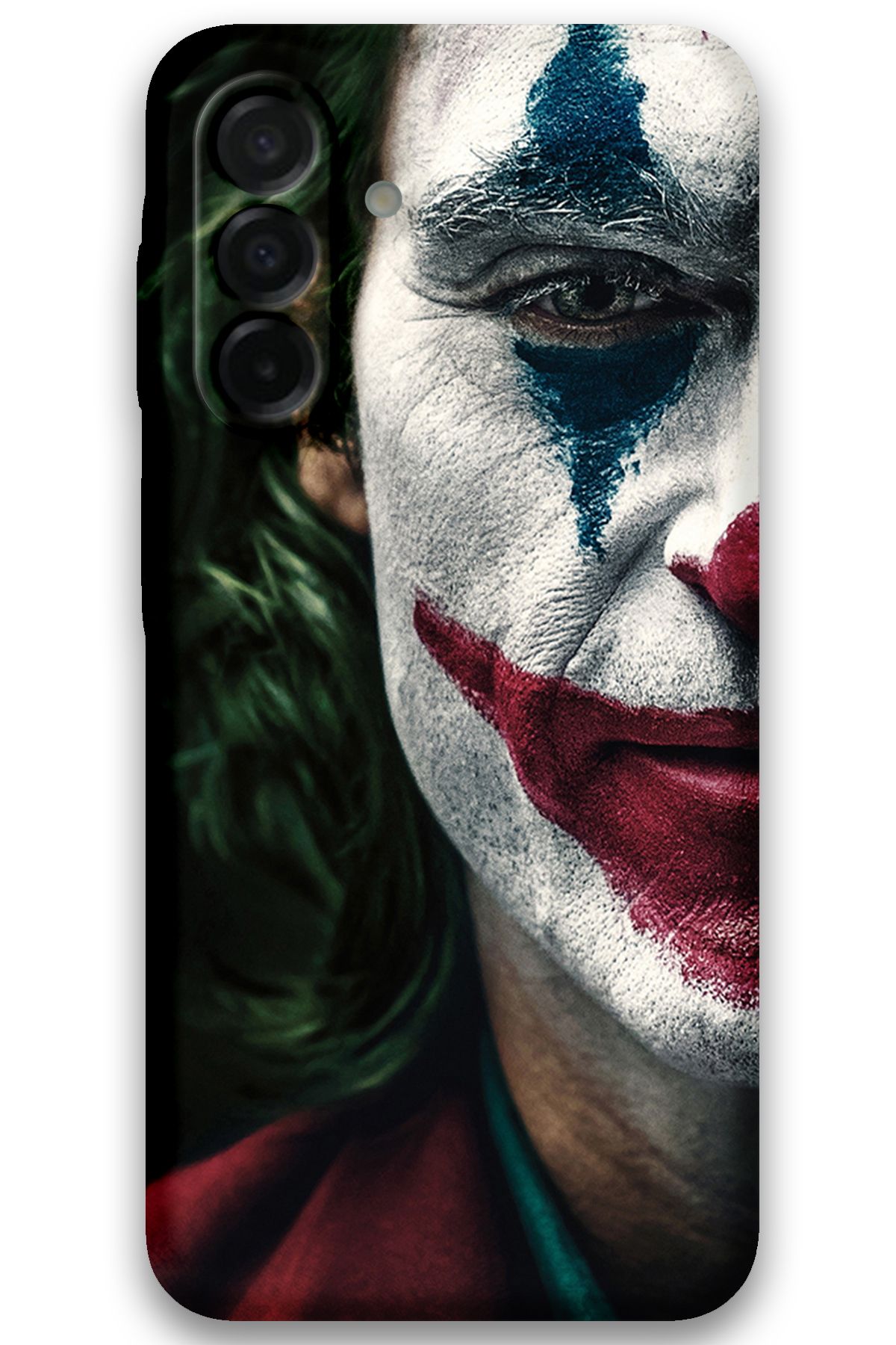 Gramaphone Galaxy A56 Uyumlu Joker Desenli Telefon Kılıfı + Ekran Koruyucu - 5827