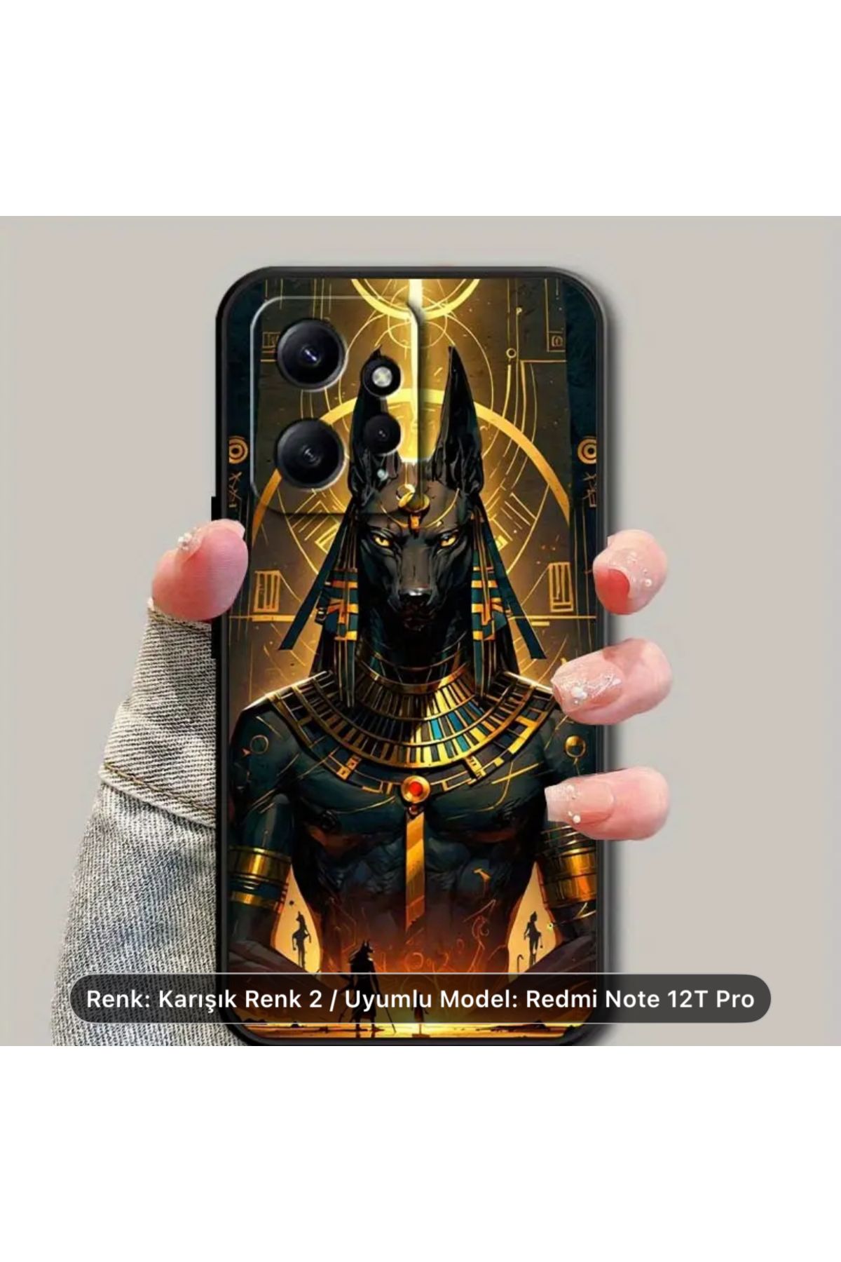 Store Xiaomi Redmi Note 12T Pro Kılıf Silikon Esnek Desenli