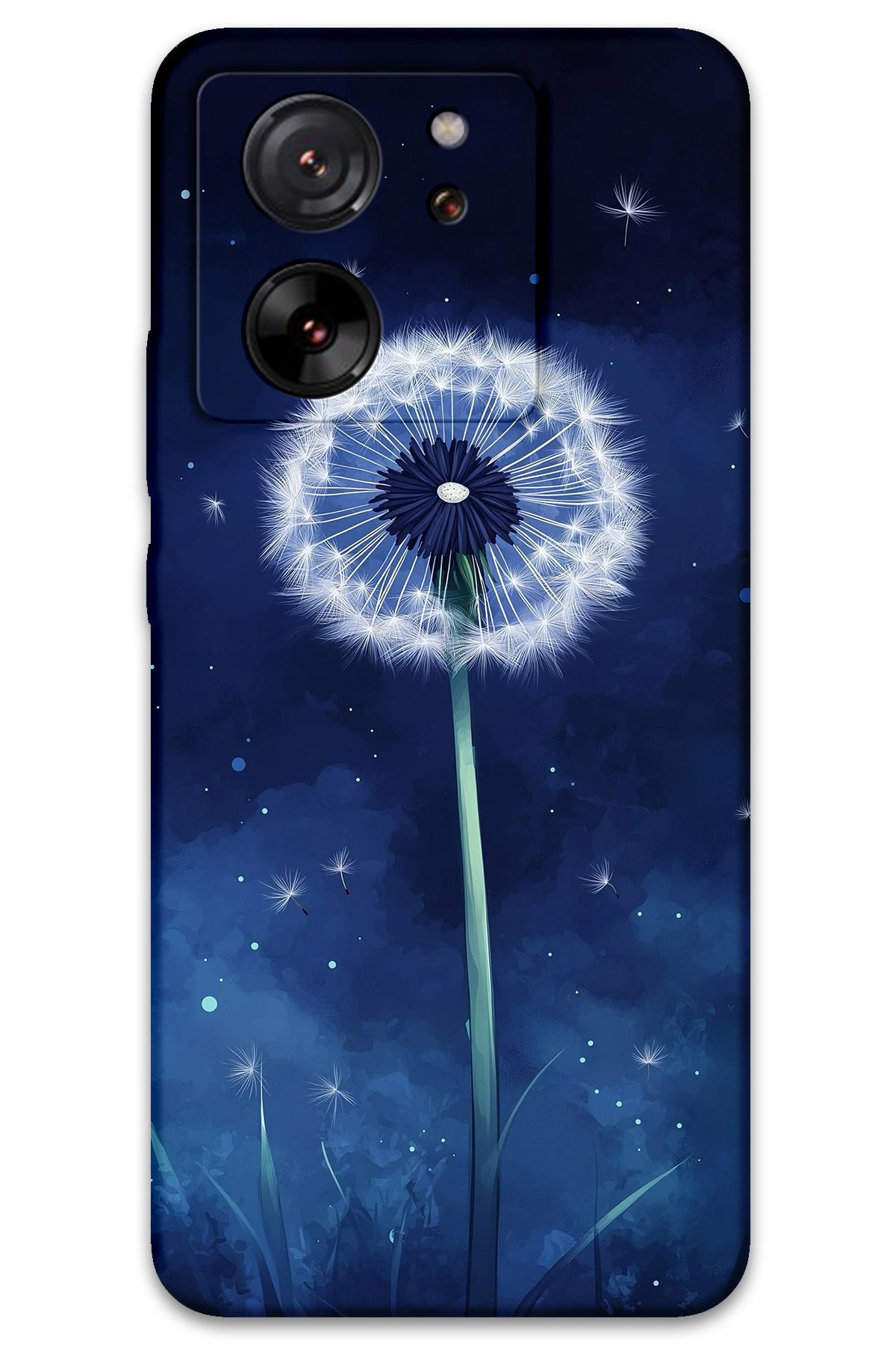Gramaphone Xiaomi Mi 13T Uyumlu Çiçek Desenli Telefon Kılıfı + Ekran Koruyucu - 5787