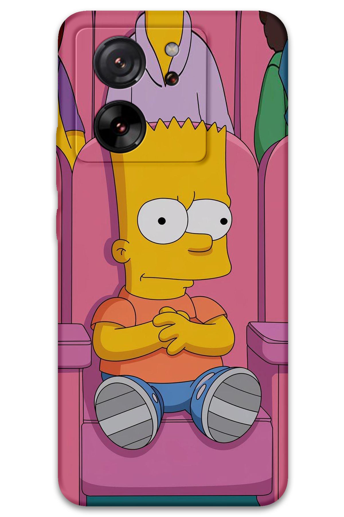 Gramaphone Xiaomi Mi 13T Uyumlu Çizgi Film Desenli Telefon Kılıfı + Ekran Koruyucu - 5820