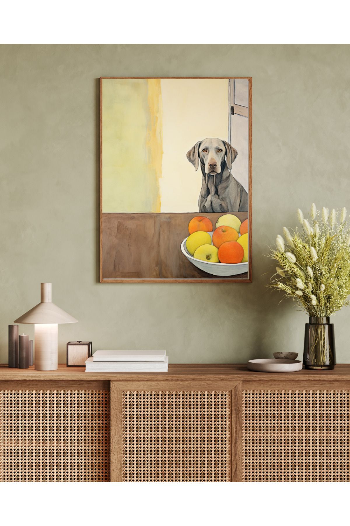 woodhomeworks tek parça salon ofis dekor tablo