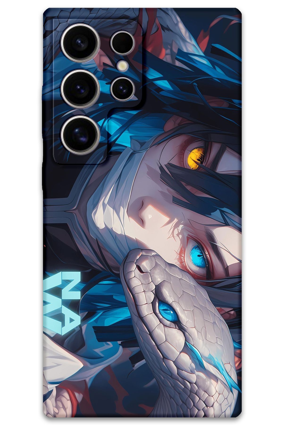 Gramaphone Galaxy S24 Ultra Uyumlu Anime Desenli Telefon Kılıfı + Ekran Koruyucu - 5748