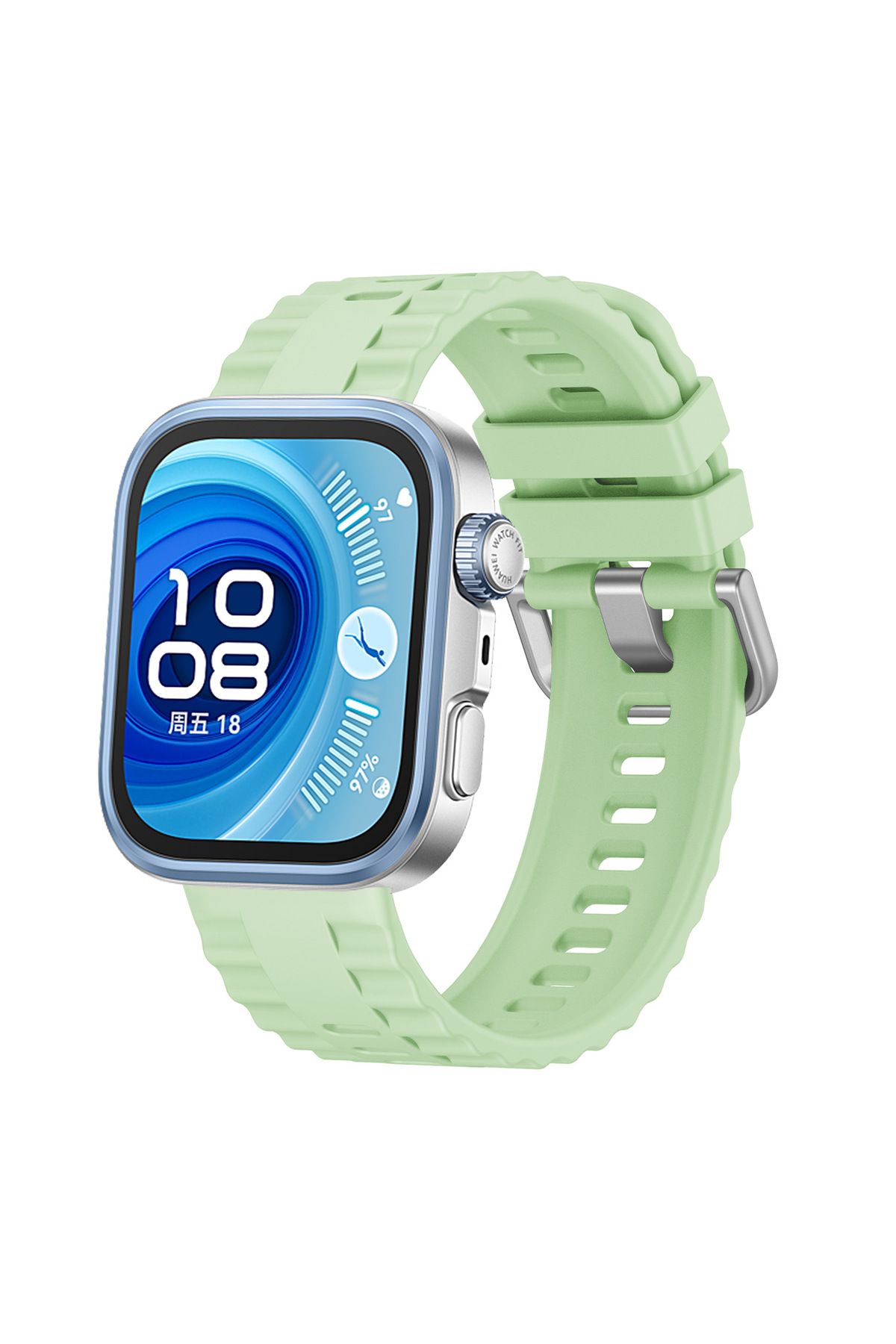 MMPSHOP Huawei Watch Fit 3 / Fit 4 / Fit 4 Pro Uyumlu Silikon Akıllı Saat Kordon