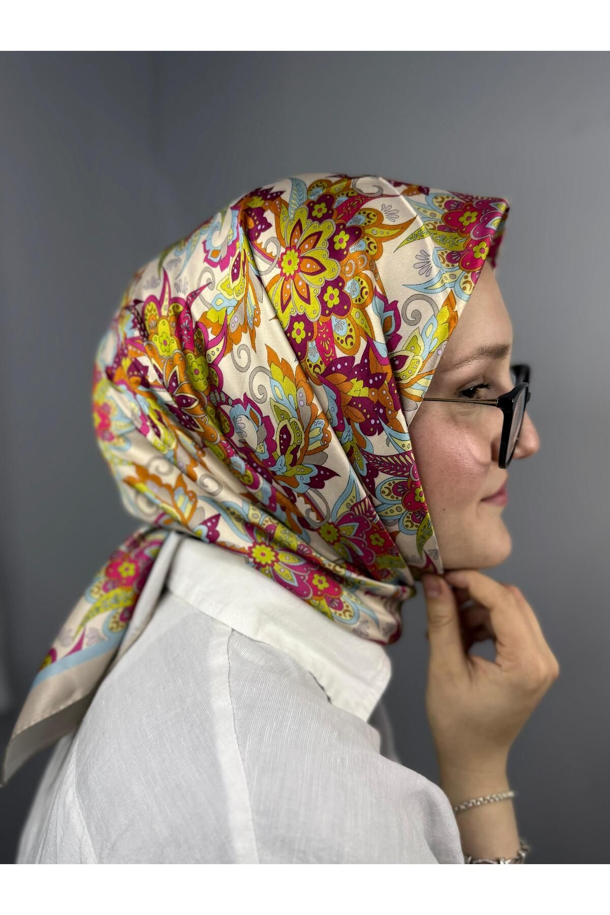 Twentytwo scarf Eşarp|Etnik Desenli Eşarp|Desenli Eşarp