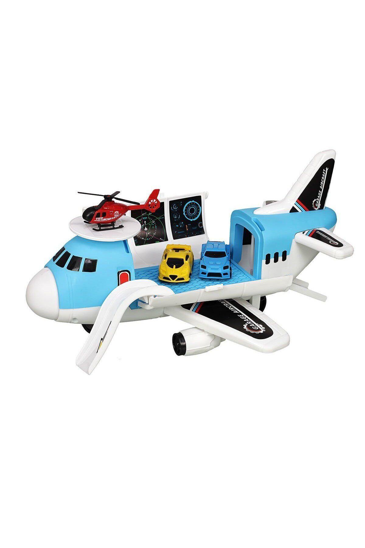 Aymir Ticaret ERN-2012 HEROES TOYS UÇAK GARAJ SETİ
