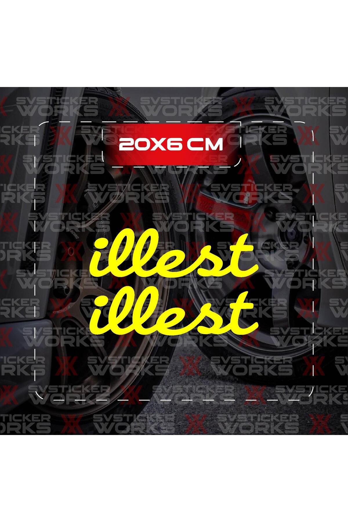 ARONA illest JDM Sticker Araba Laptop Motosiklet Sticker Yapışkanlı Folyo