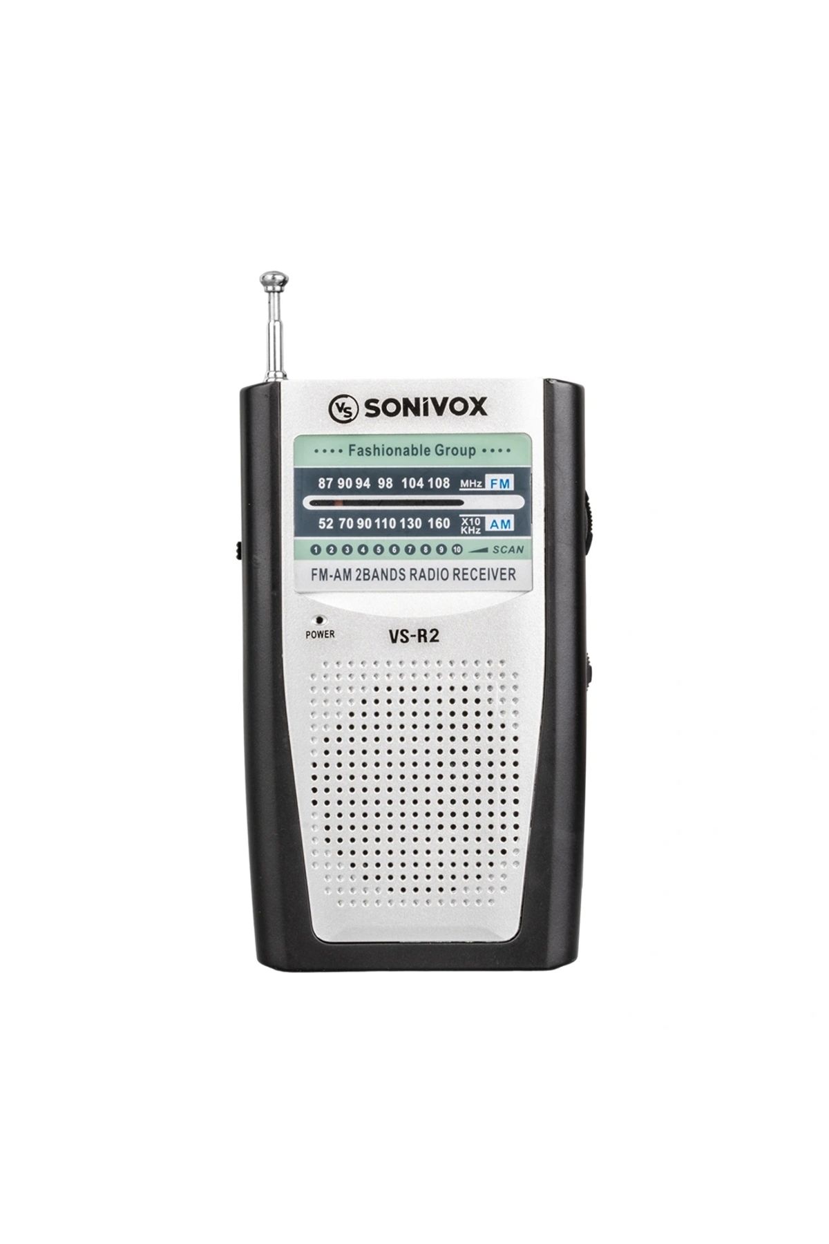 ALFA AKSESUAR 03 Gümüş Renk Analog Radyo Vs-r2