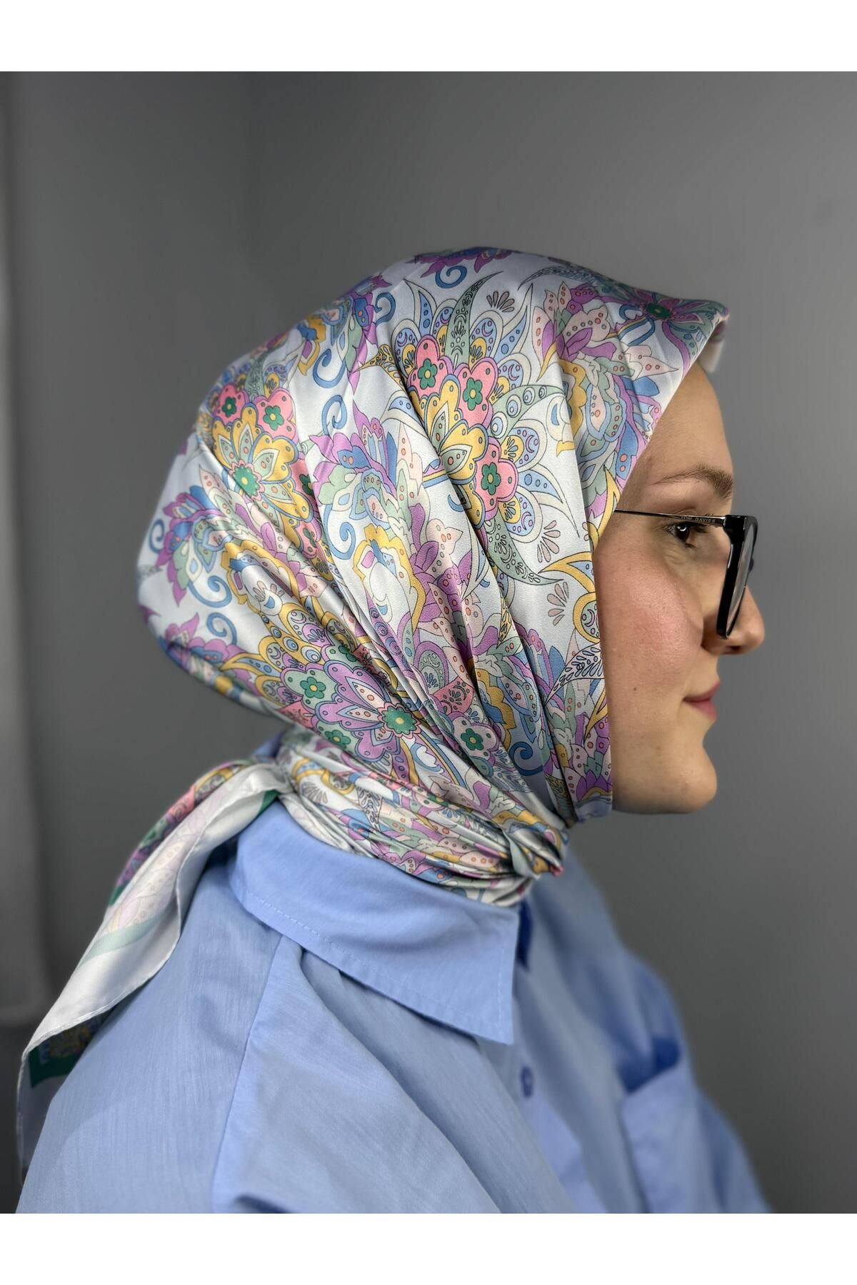 Twentytwo scarf Eşarp|Etnik Desenli Eşarp|Desenli Eşarp