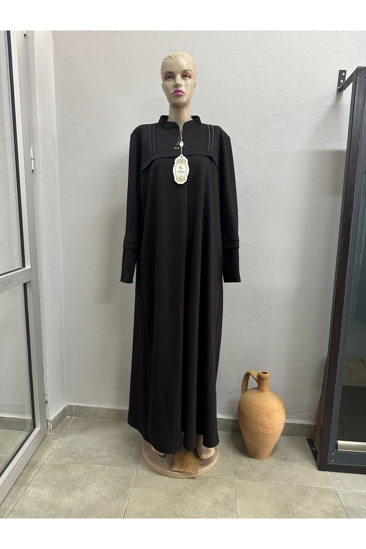 Zülal Mevsimlik İthal Manto Kumaş, (62*2=124 cm. Göğüs/ Boy 148 ölçü YOK.