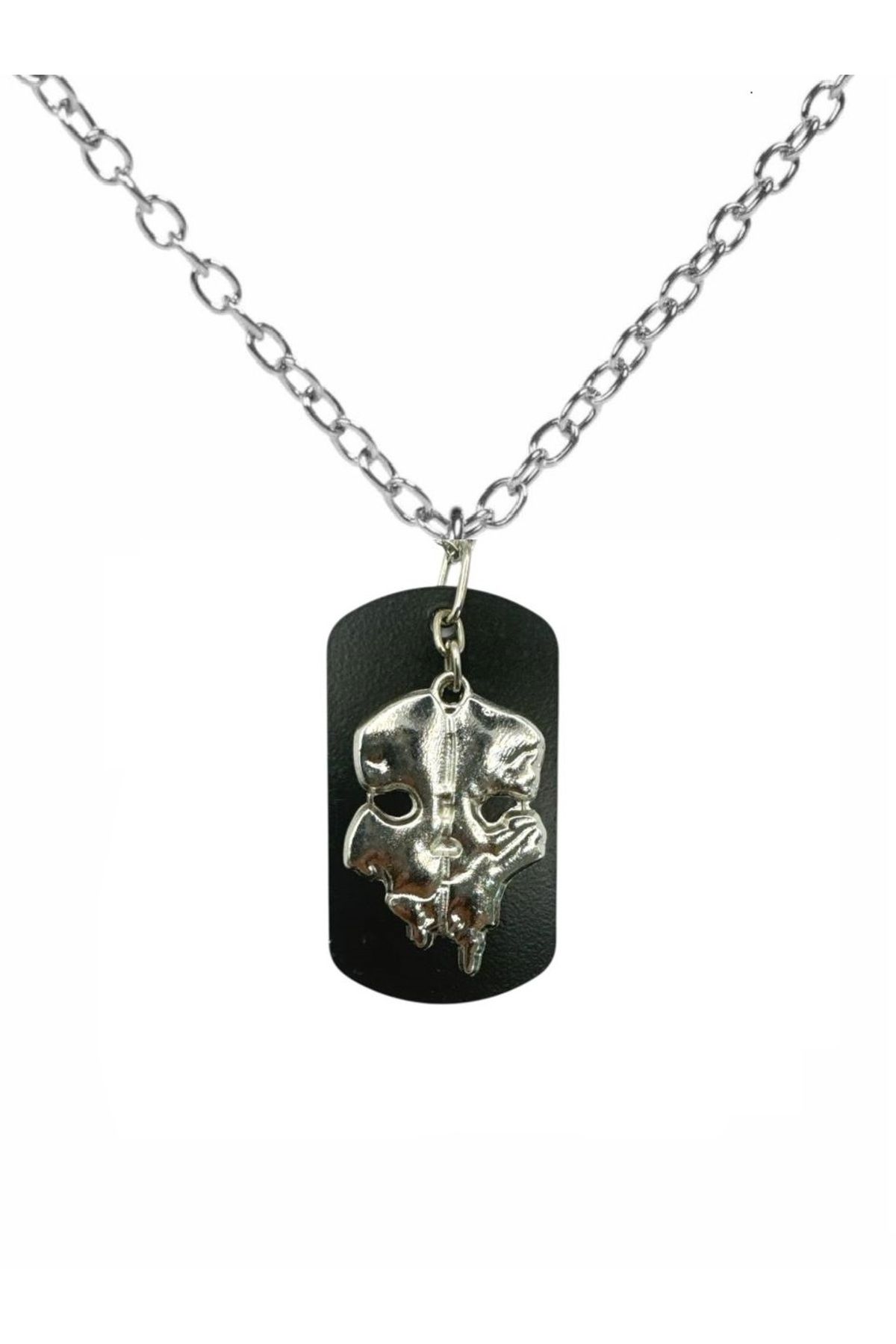Herşey Nota Call of Duty Ghost | Askeri Maskeli Unisex Kolye – 60 cm Zincir