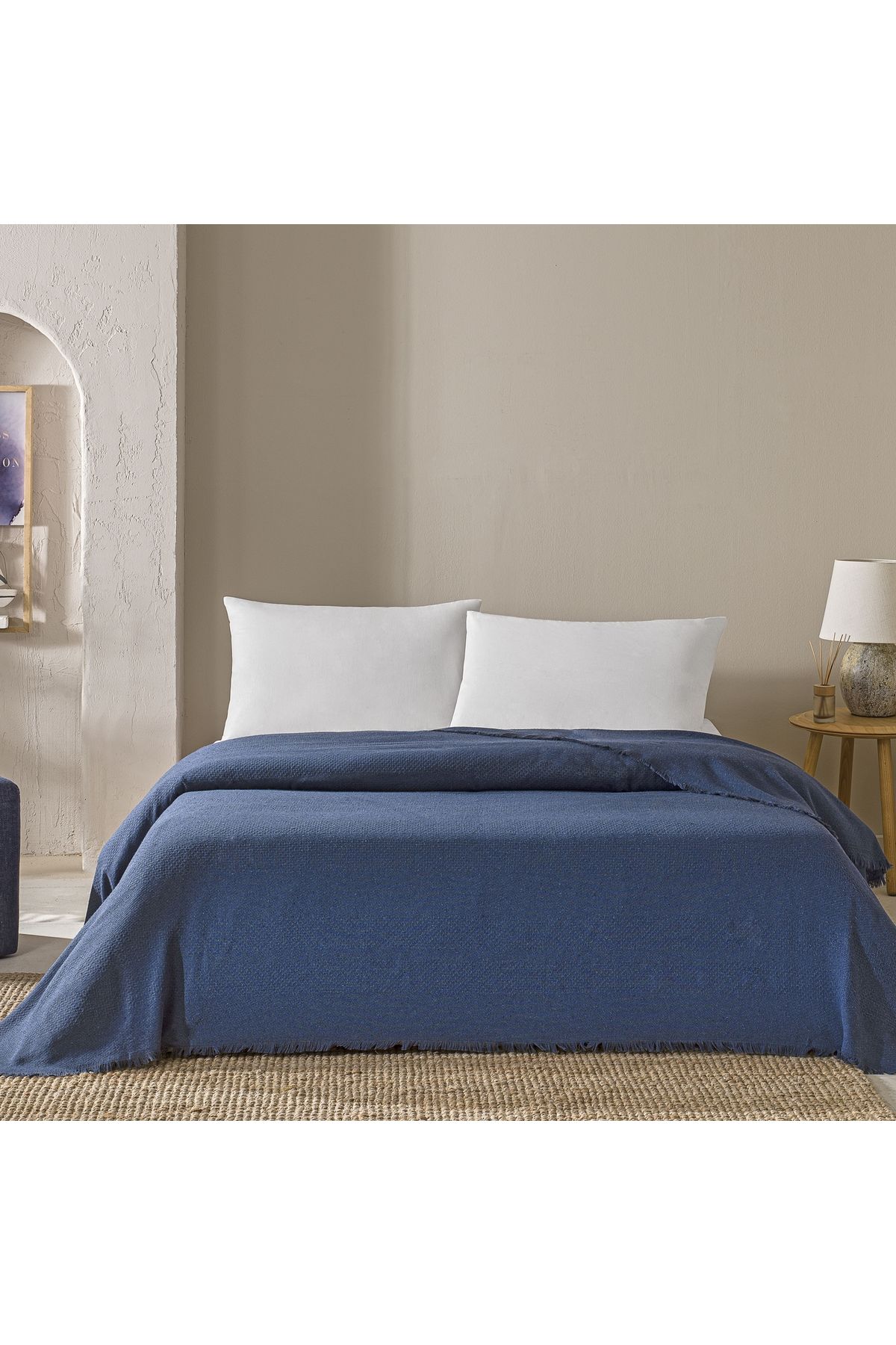 Linens Comet Pike Çift Kişilik Lacivert