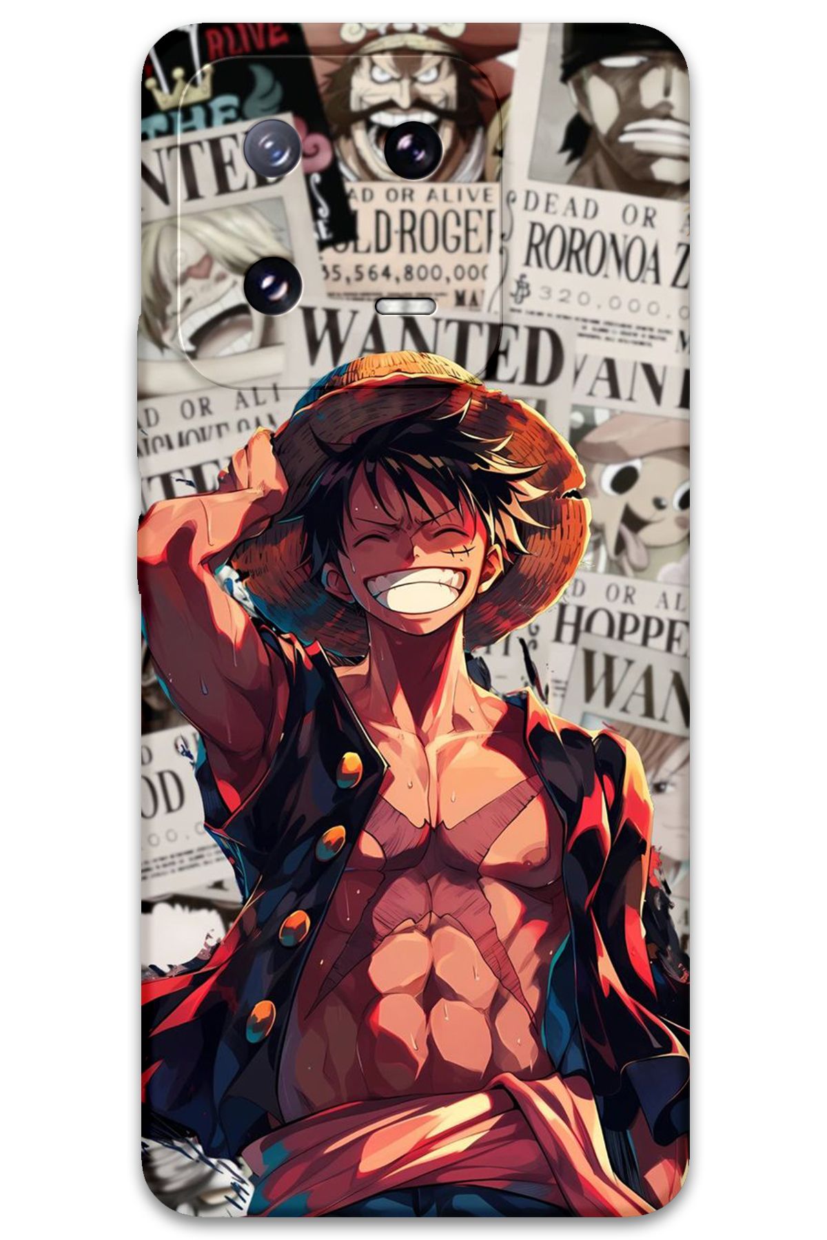 Gramaphone Xiaomi Mi 13 Uyumlu Anime Desenli Telefon Kılıfı + Ekran Koruyucu - 5754