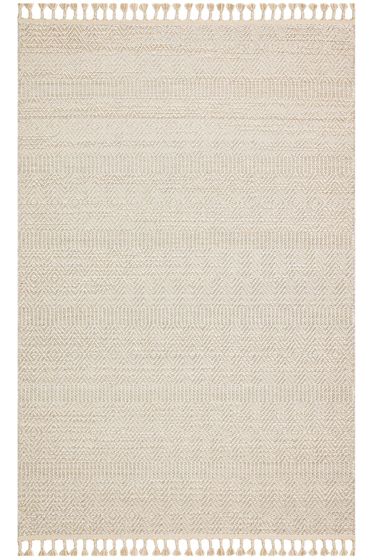 Eko Halı MAYER HALI SOHO 01 BEIGE Hav Toz Vermez Hasır Dokuma Modern Makine Halısı