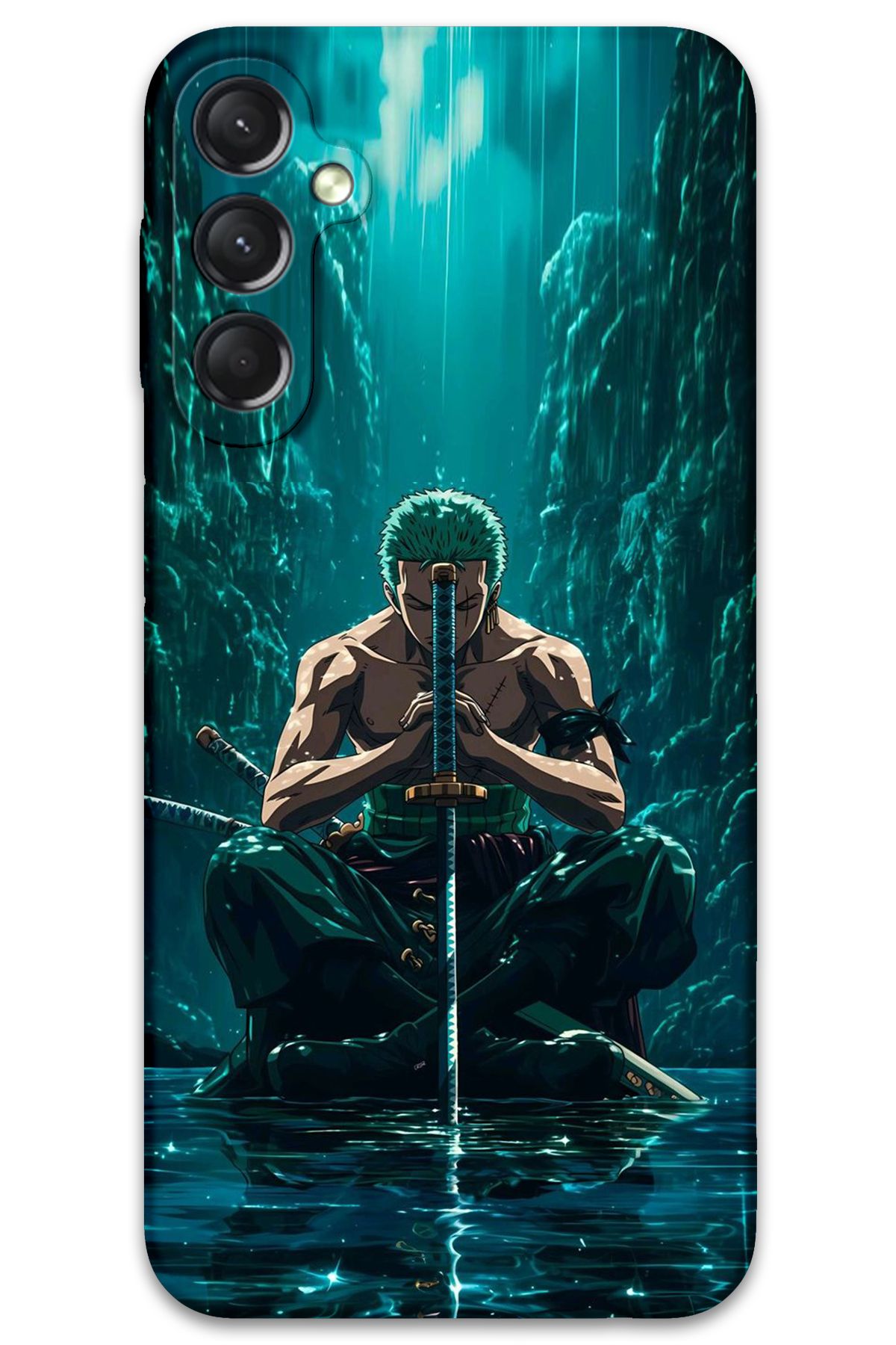 Gramaphone Galaxy A16 Uyumlu Anime Desenli Telefon Kılıfı + Ekran Koruyucu - 5757