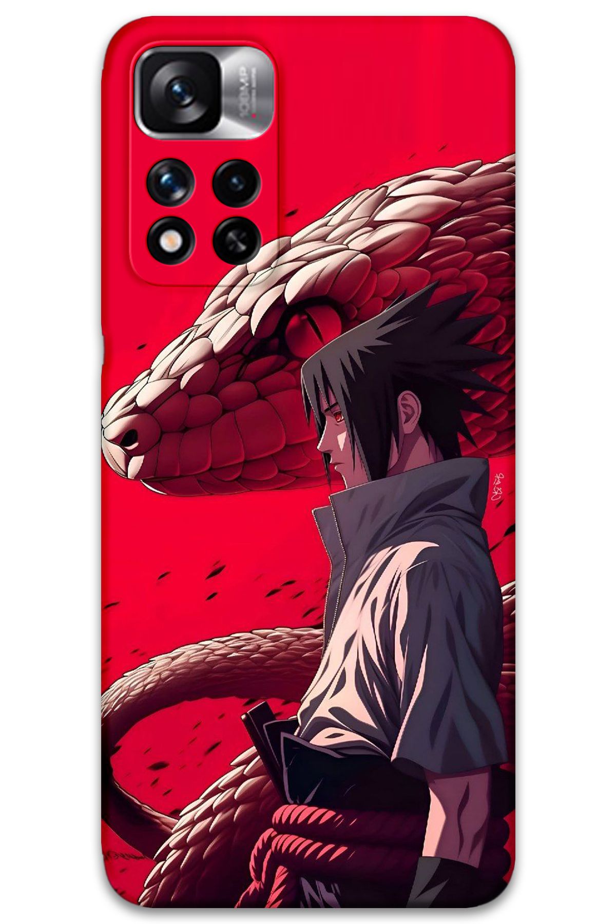 Gramaphone Poco M4 Pro 5G Uyumlu Anime Desenli Telefon Kılıfı + Ekran Koruyucu - 5746