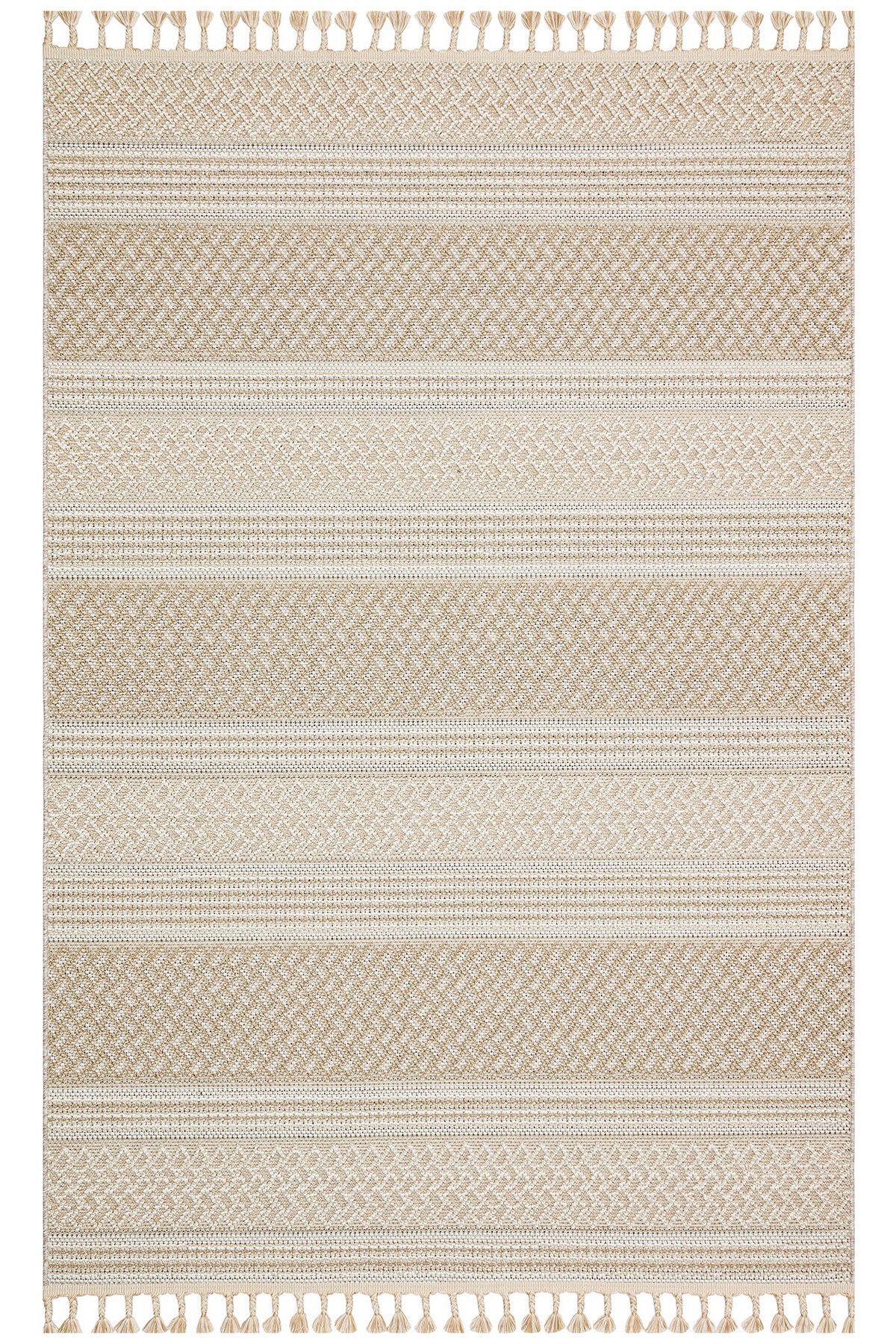 Eko Halı MAYER HALI SOHO 05 BEIGE Hav Toz Vermez Hasır Dokuma Modern Makine Halısı