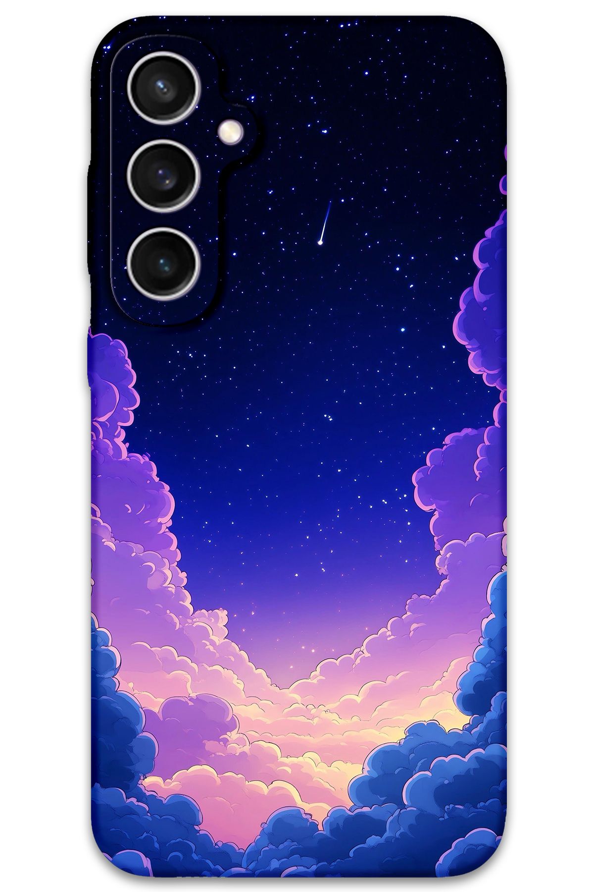 Gramaphone Galaxy S25 Uyumlu Uzay Desenli Telefon Kılıfı + Ekran Koruyucu - 5867