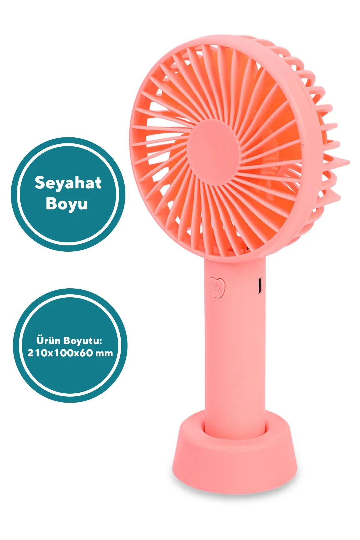 pukotech 3 Kademeli Cep Boyu Sessiz Taşınabilir Mini Fan Küçük El Vantilatörü Usb Şarjlı Pervaneli Soğutucu
