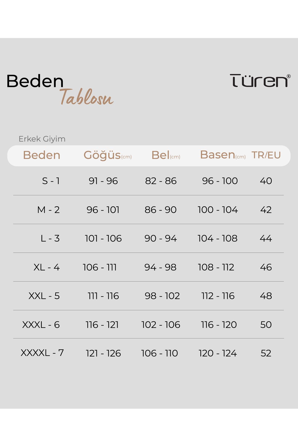 TÜREN-102 قميص داخلي رجالي ذو رقبة دائرية - أبيض 5