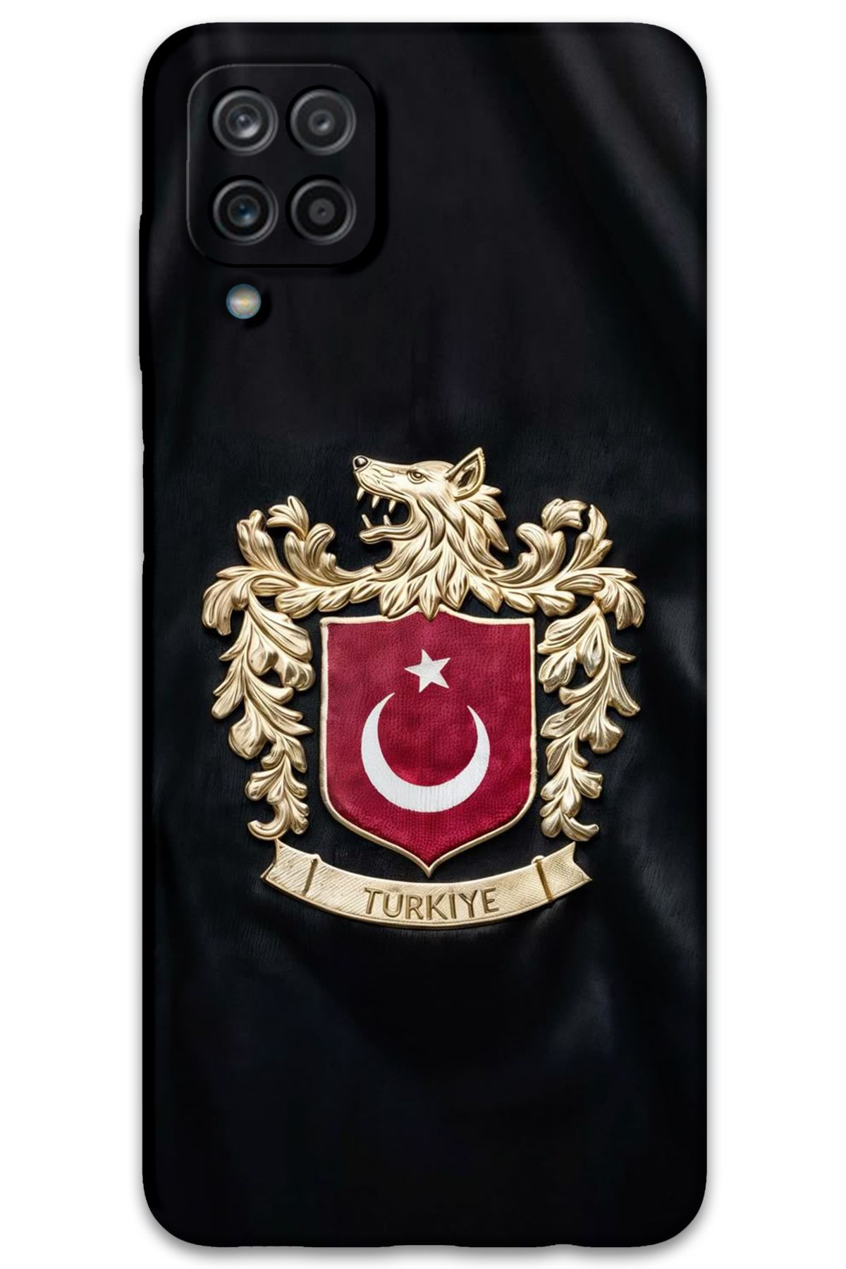 Gramaphone Galaxy M33 Uyumlu Türk Desenli Telefon Kılıfı + Ekran Koruyucu - 5855
