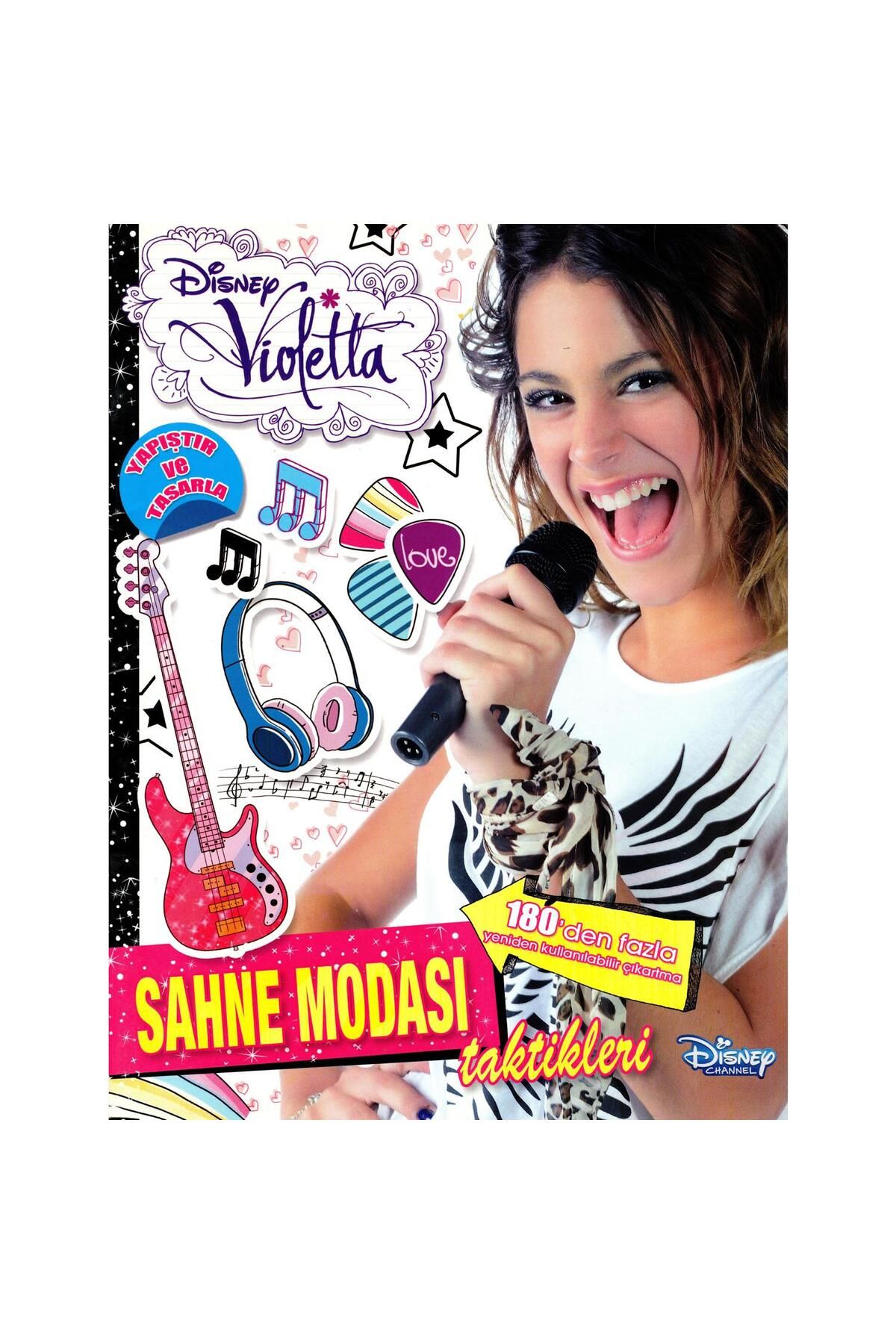 Doğan Egmont Disney Violetta: Sahne Modası Taktikleri Çıkartmalı Aktivite Kitabı Faaliyet Kitabı